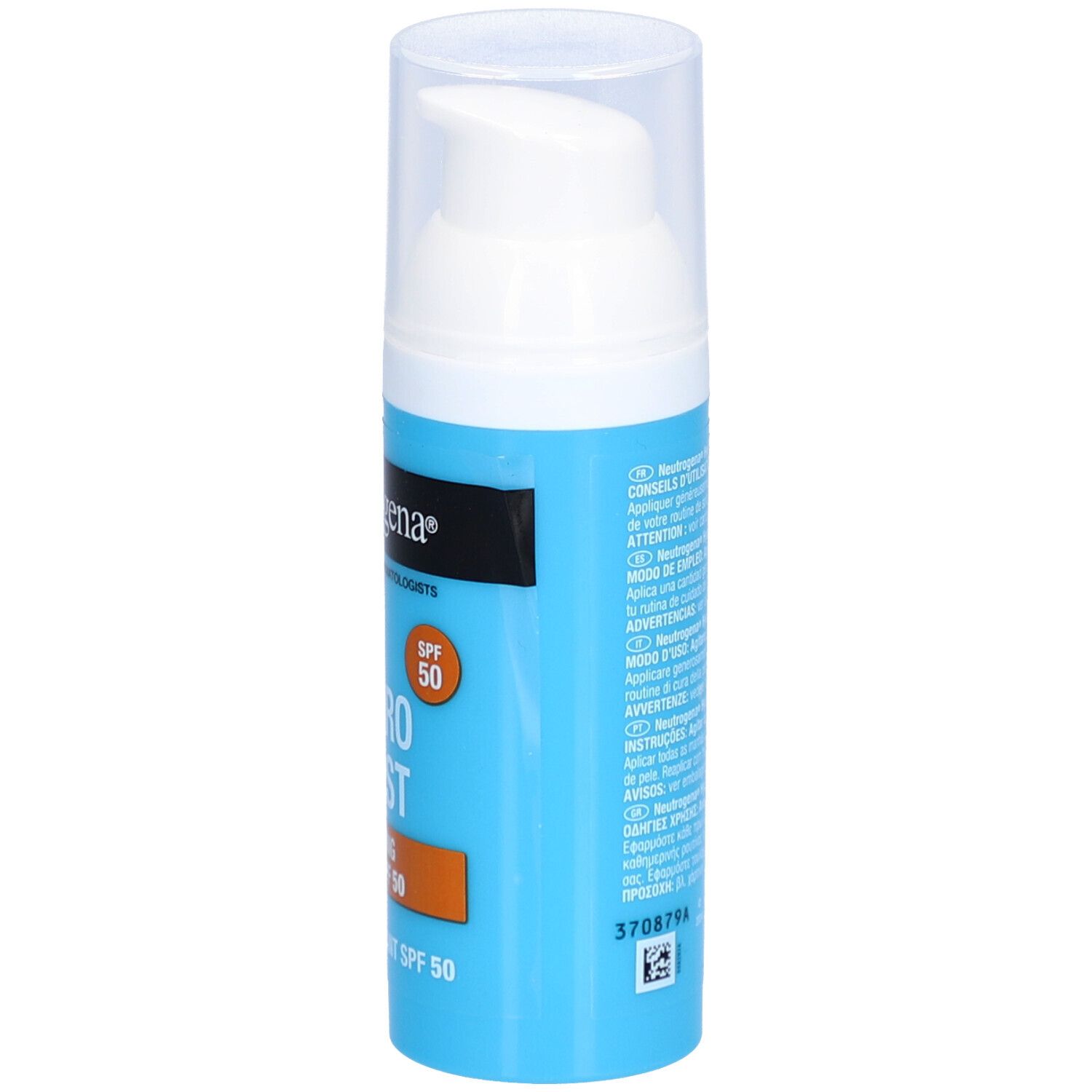 Neutrogena Hydro Boost Fluide Crème Hydratant Visage SPF 50 50ml