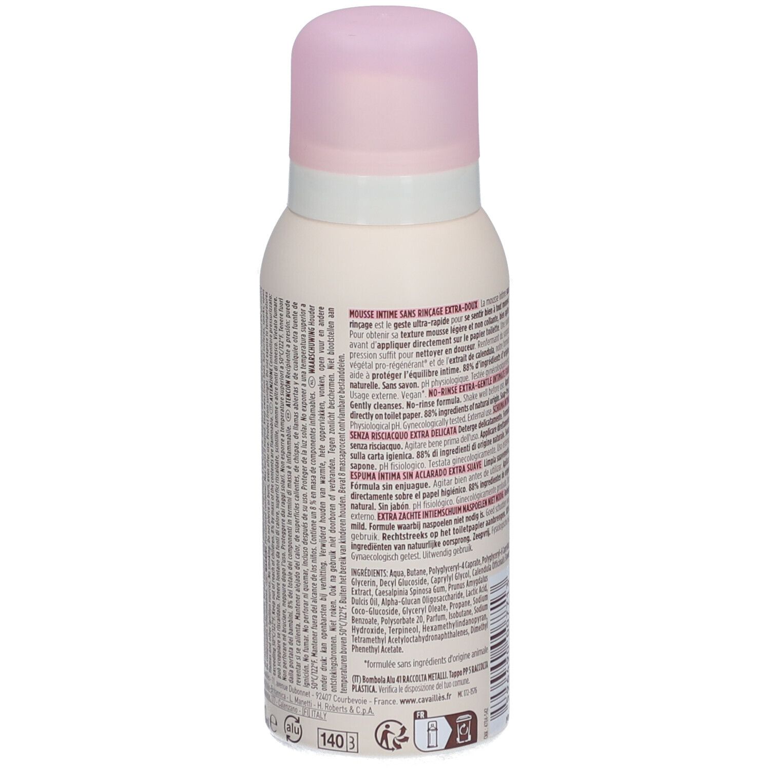 Cavaillès Mousse Intime Extra-Doux