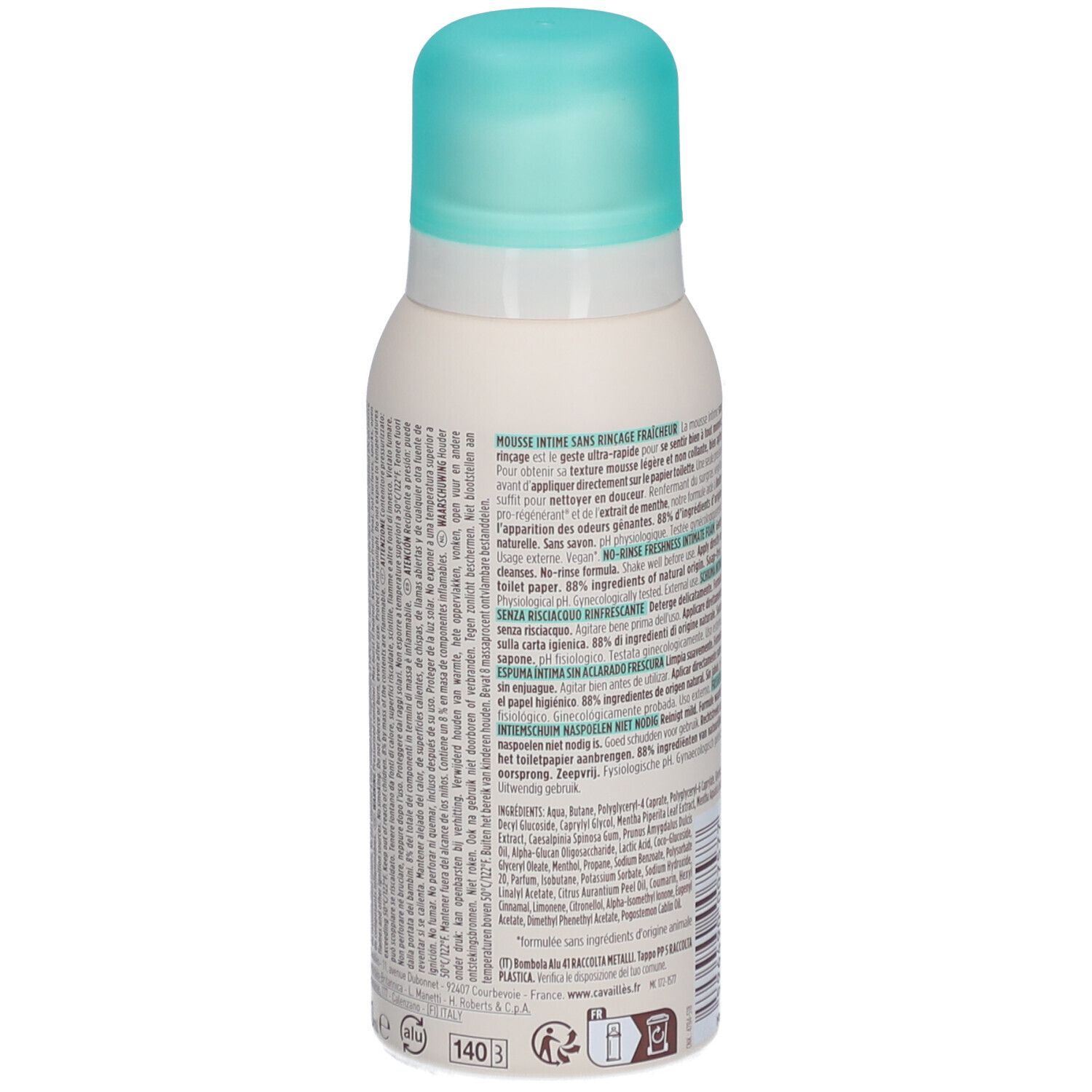 Cavaillès Mousse Intime Fraîcheur