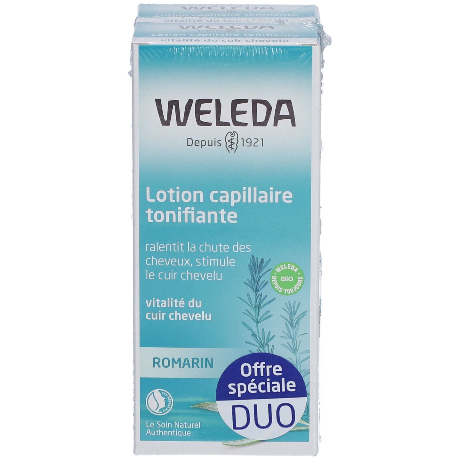 Weleda Lotion Capillaire Tonifiante Lot de 2