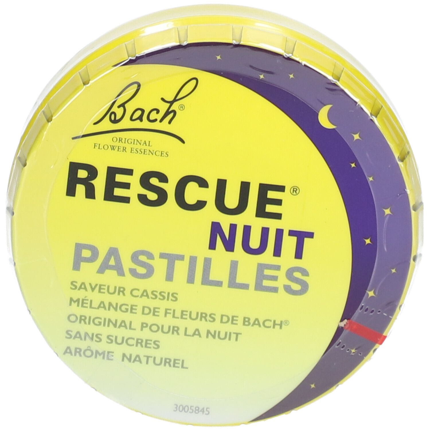 BACH  Rescue Nuit Pastilles Saveur Cassis