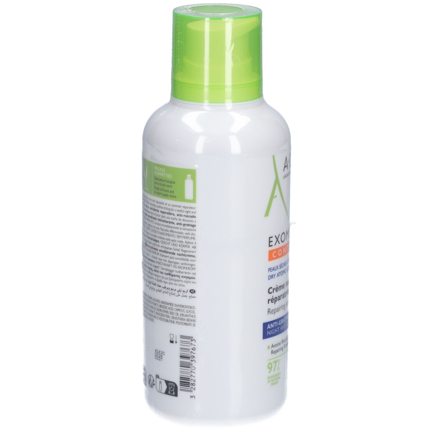 A-Derma Exomega Control Crème De Nuit