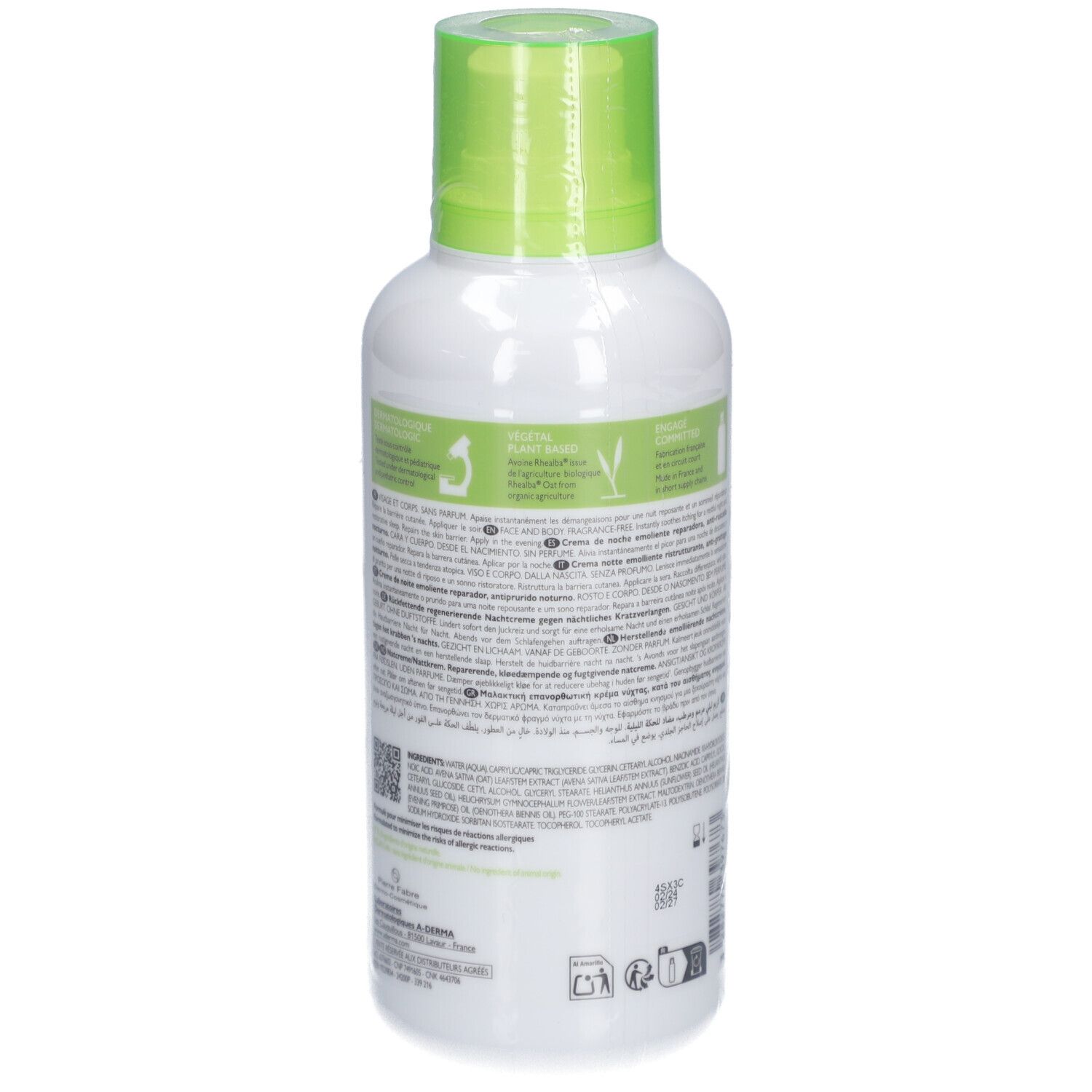 A-Derma Exomega Control Crème De Nuit
