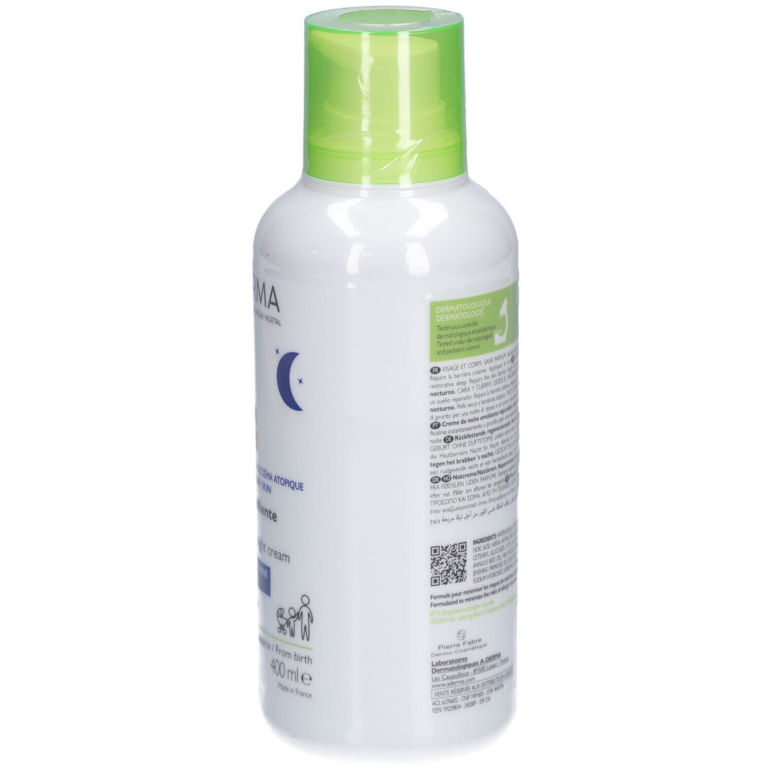 A-Derma Exomega Control Crème De Nuit