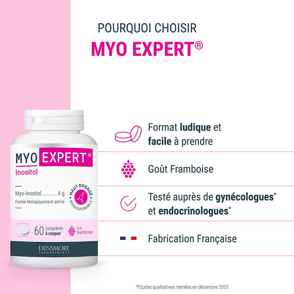 Desnmore MYO EXPERT Inositol 60 comprimés