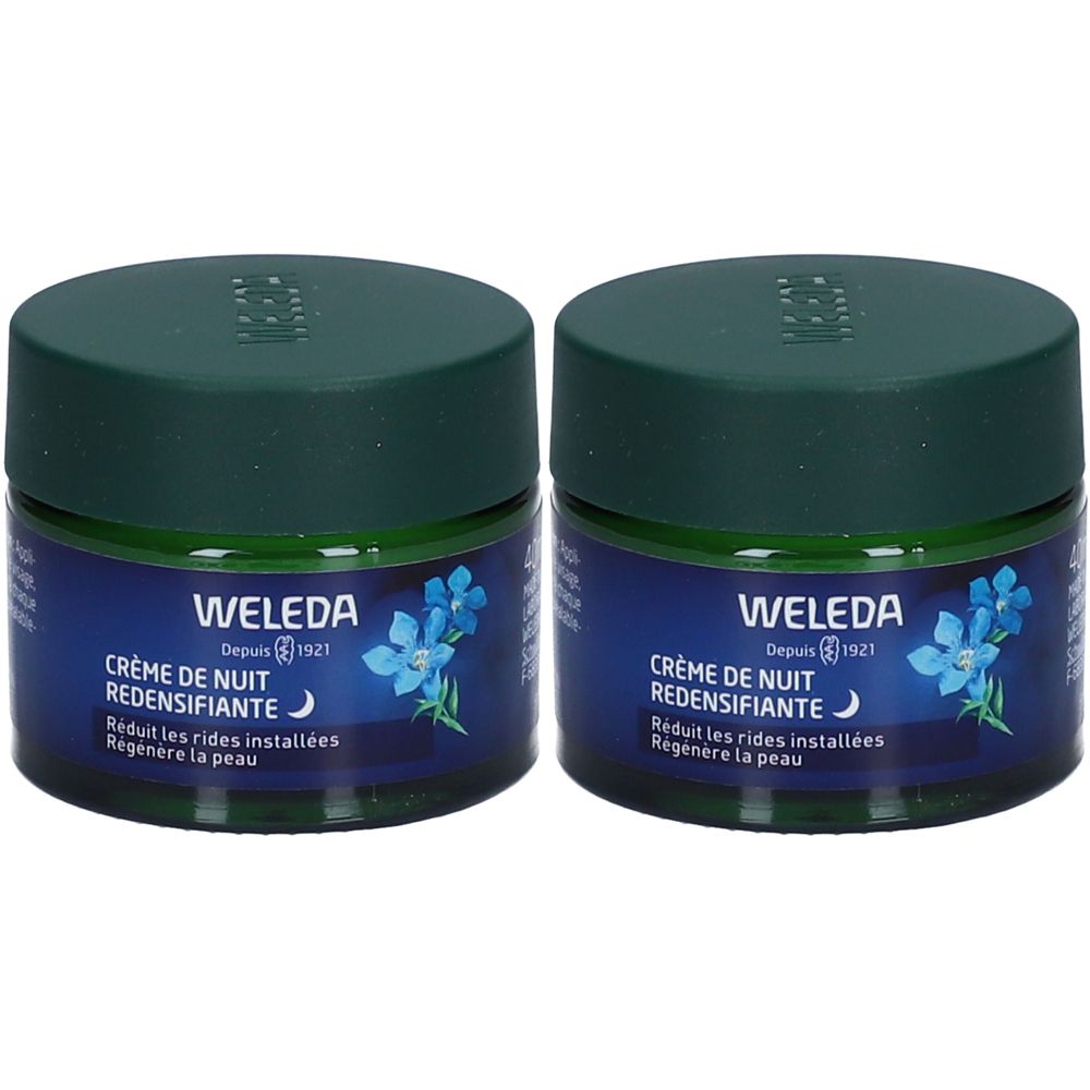 WELEDA Crème de Nuit redensifiante Gentiane bleue et Edelweiss