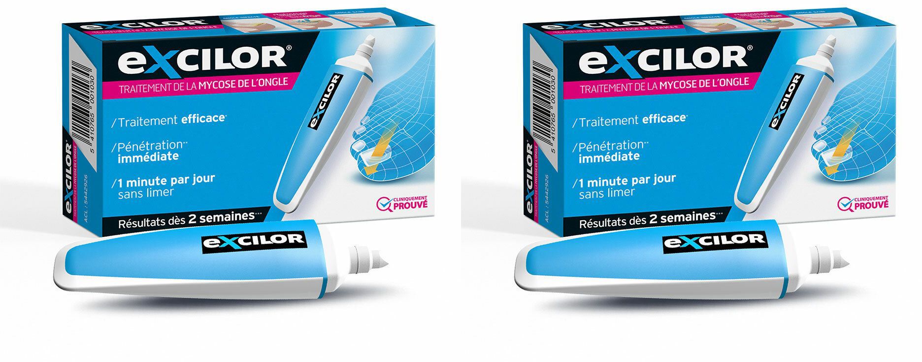 EXCILOR Stylet Traitement de la Mycose de l'Ongle