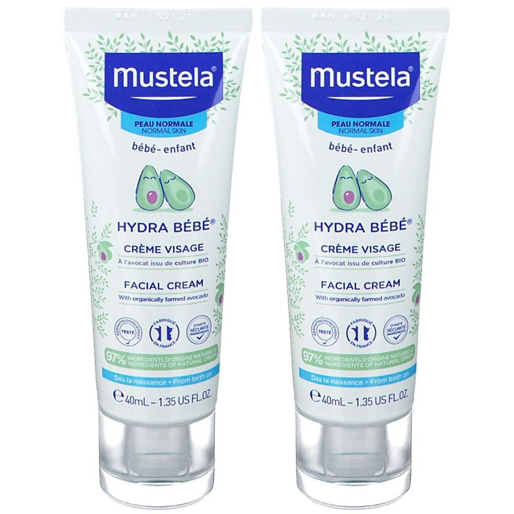mustela® Bébé Enfant Hydra Bébé® Crème Visage Peau Normale