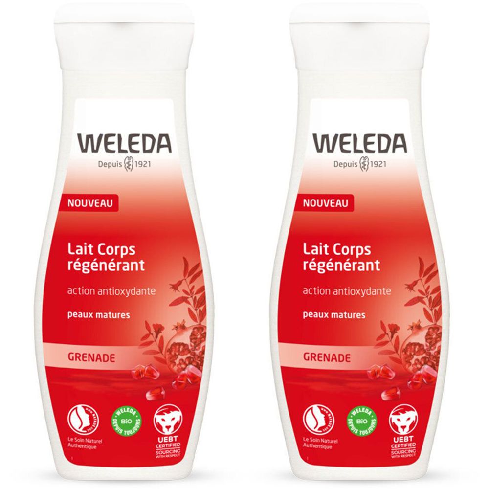 WELEDA Lait Corps Régénérant Grenade Bio