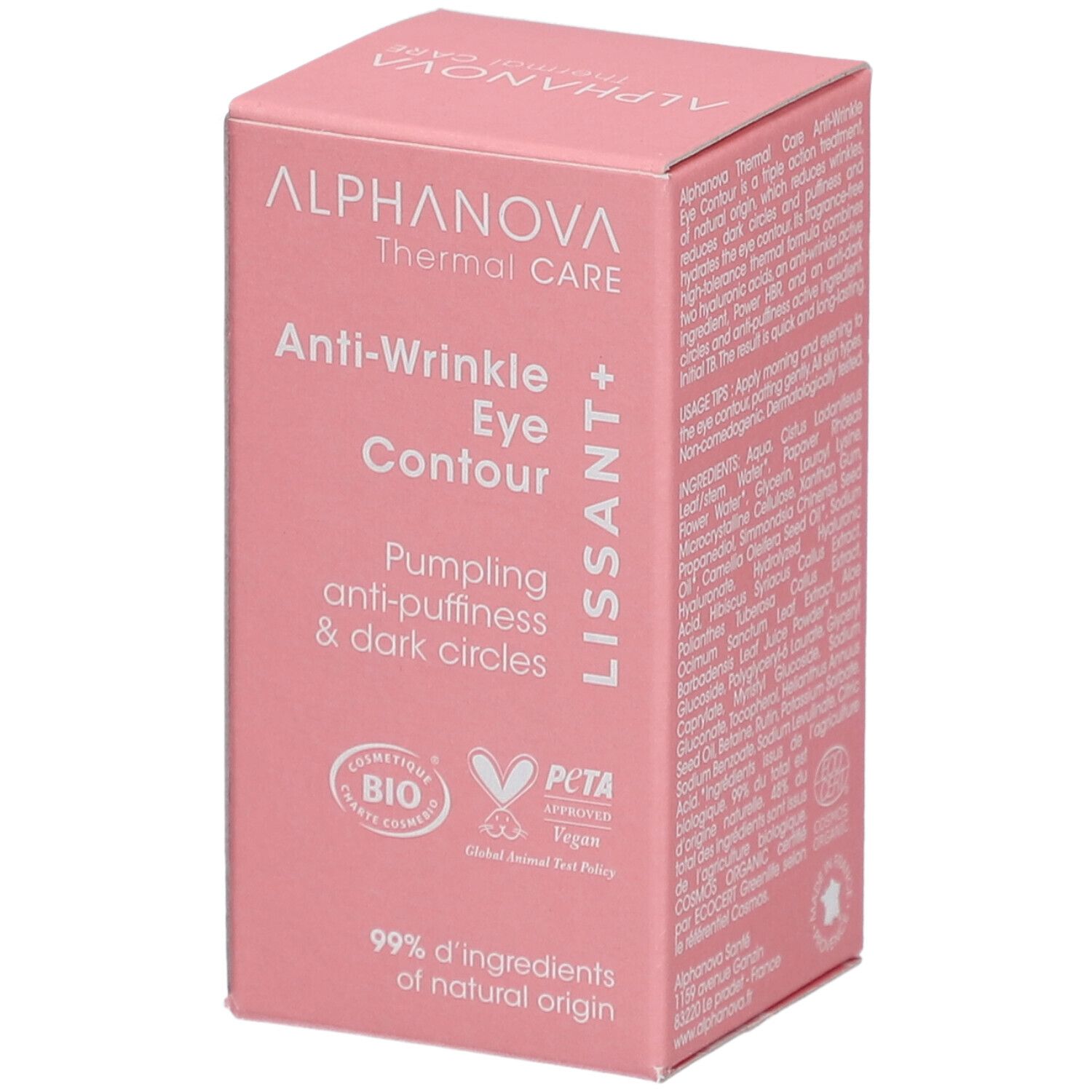 ALPHANOVA Thermal Care Contour des Yeux Anti-Rides