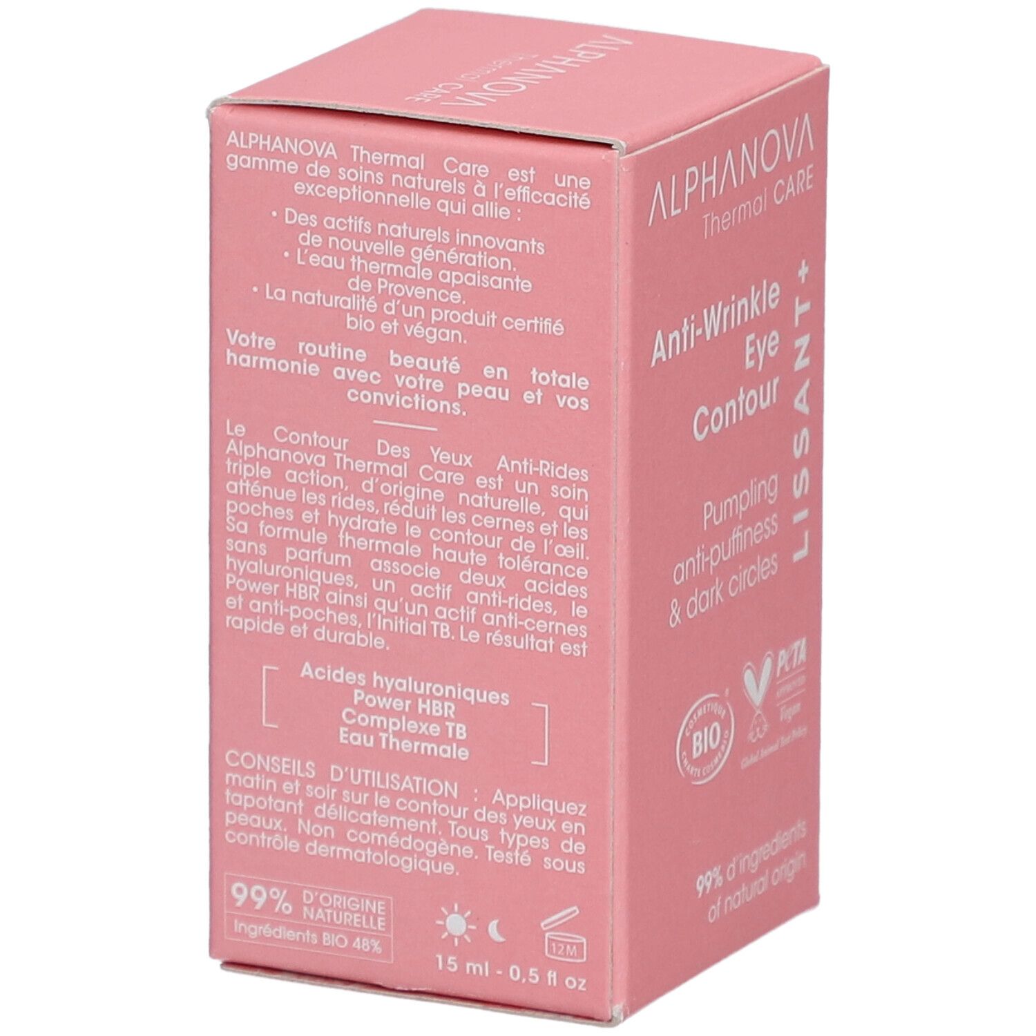 ALPHANOVA Thermal Care Contour des Yeux Anti-Rides