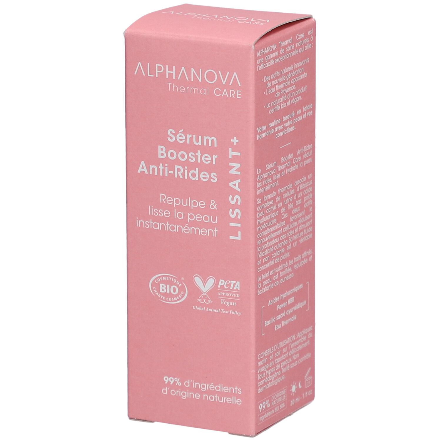 ALPHANOVA Thermal Care Sérum Booster Anti-Rides