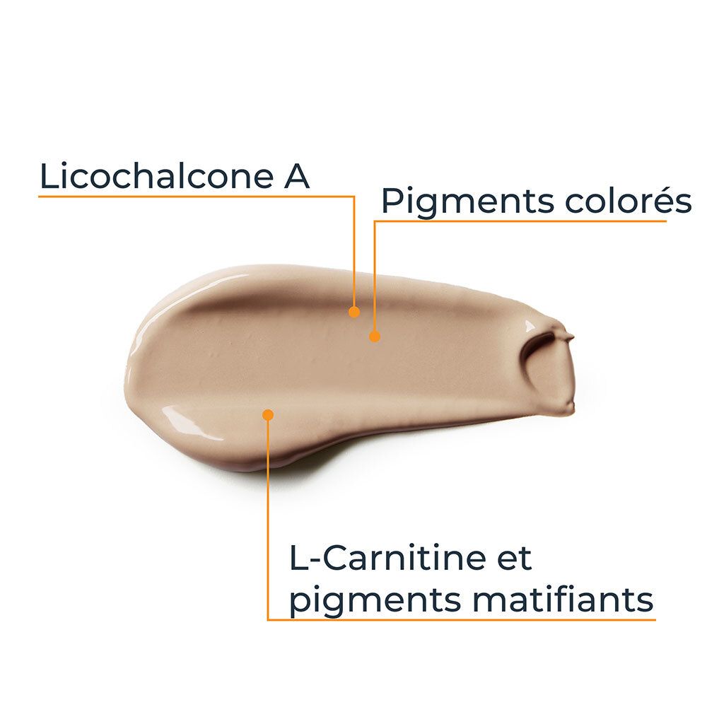 Texture du produit. L-Carnitine, pigments colorés, Licochalcone A.