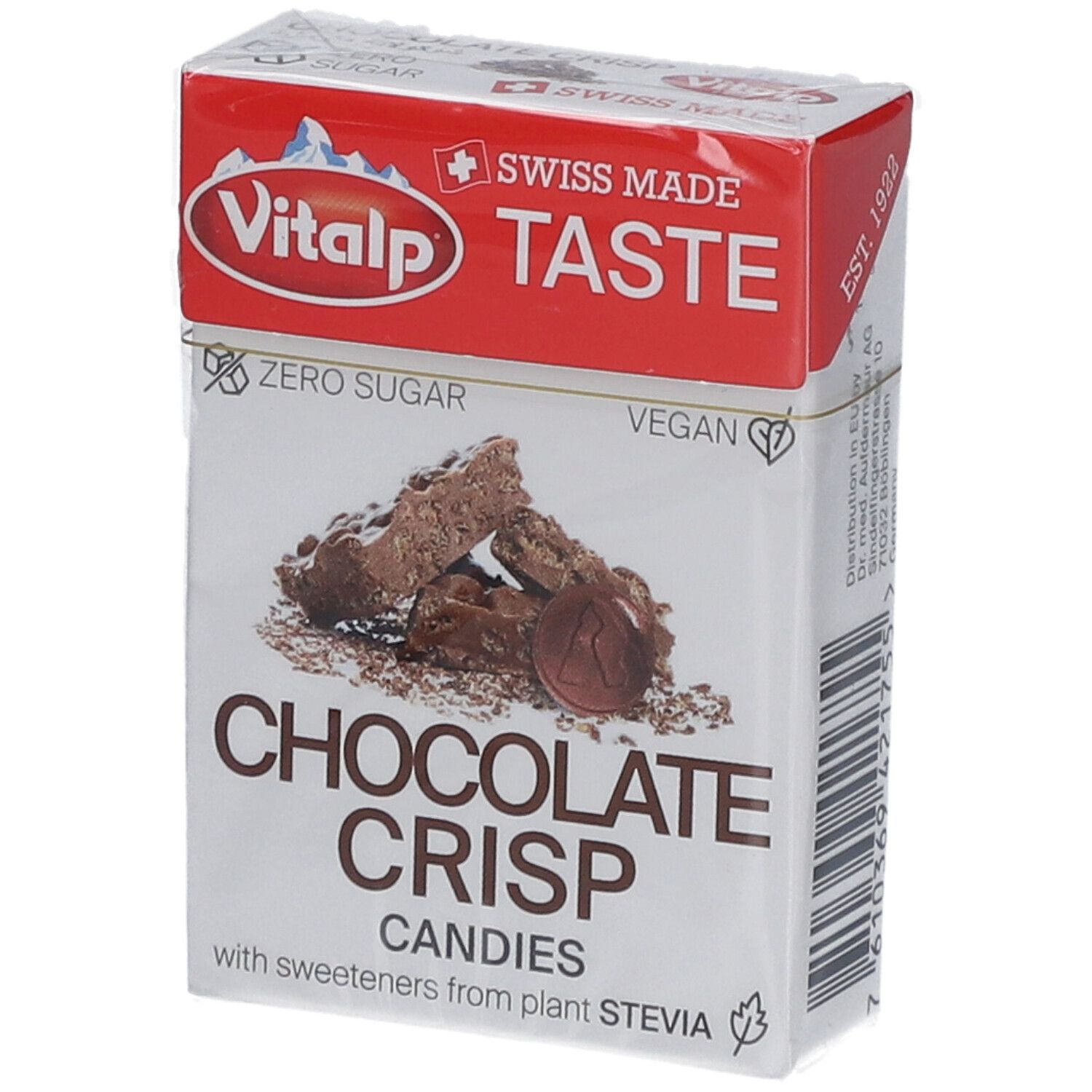 VITALP Bonbons sans sucre chocolate crisp