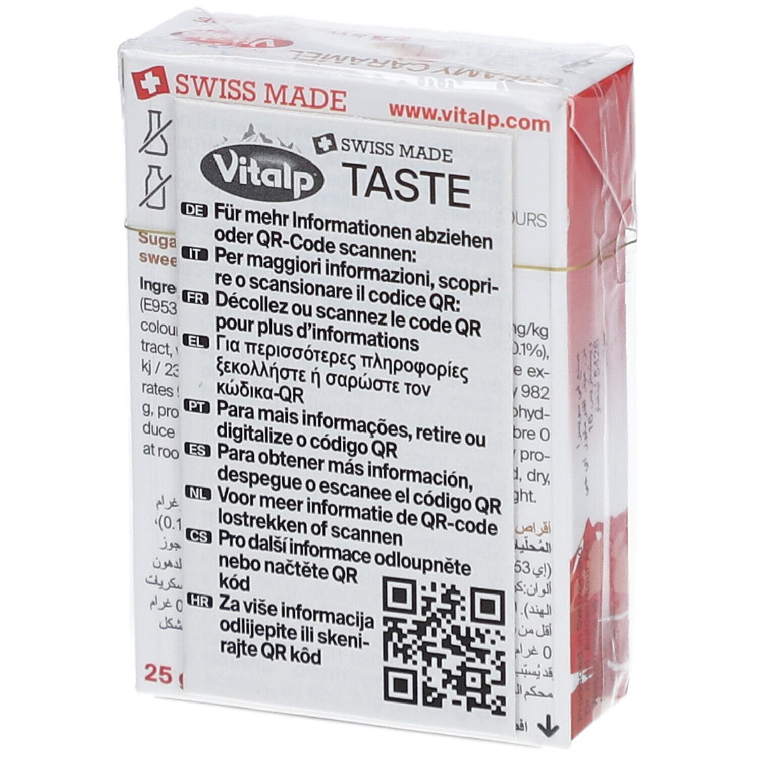 VITALP Bonbons sans sucre Creamy Caramel