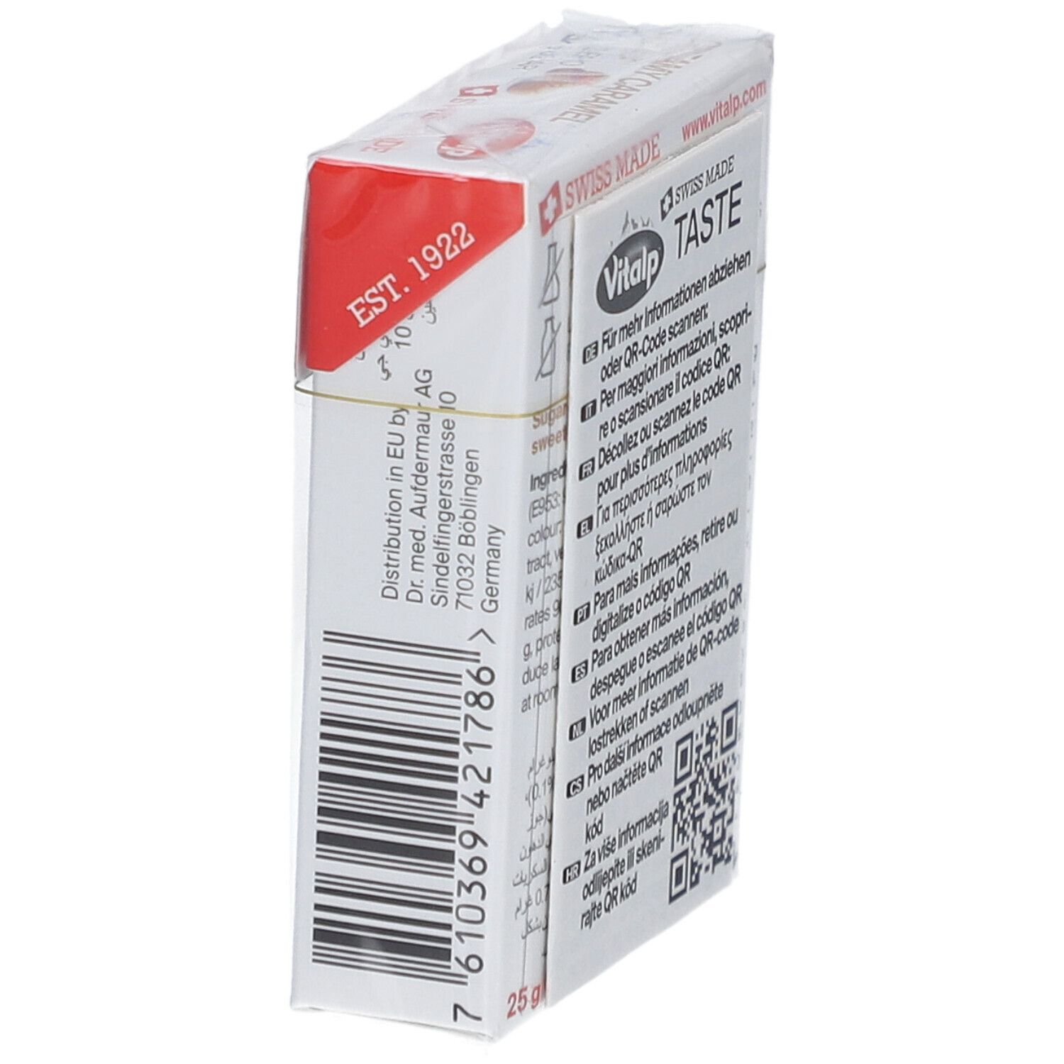 VITALP Bonbons sans sucre Creamy Caramel