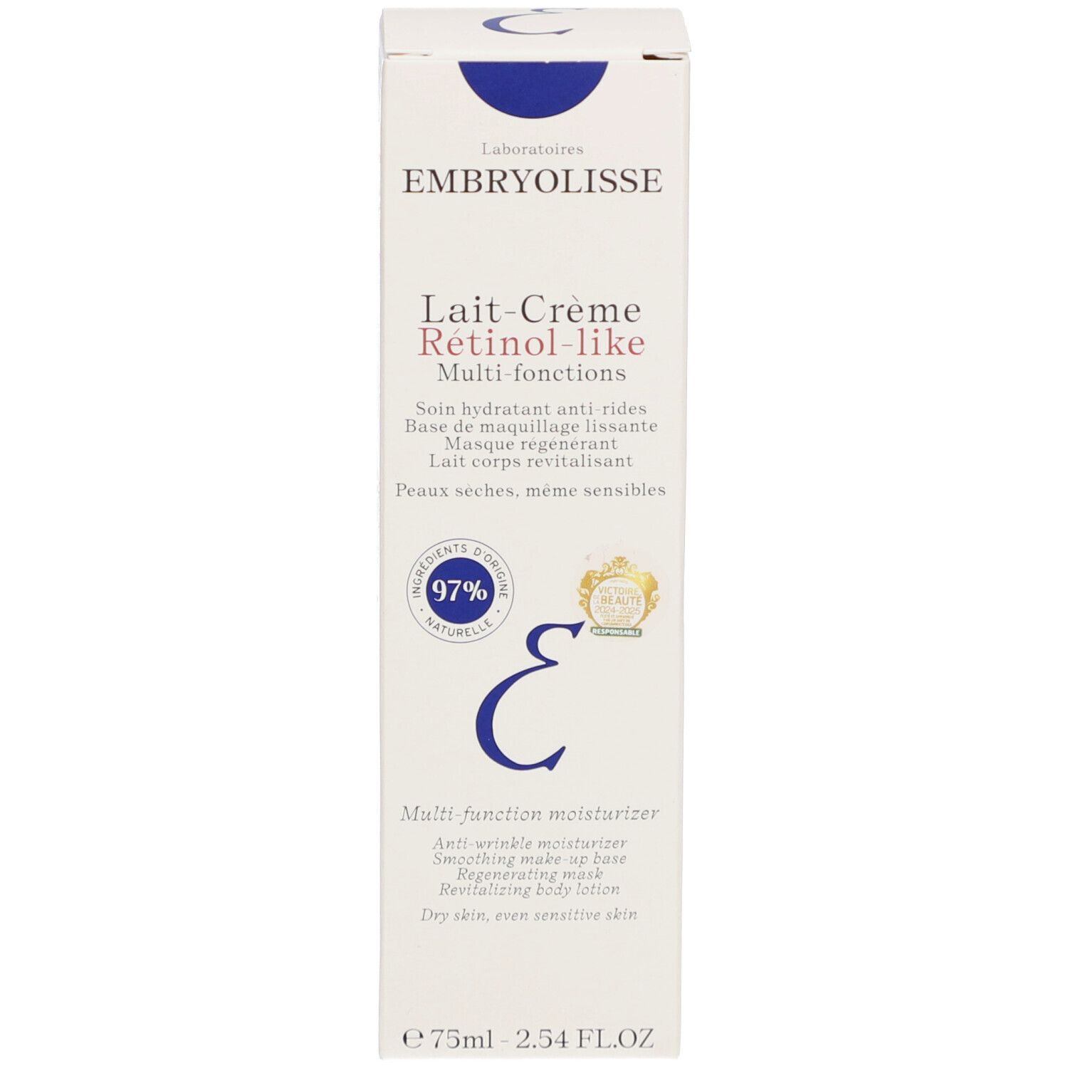 EMBRYOLISSE Lait-Crème Rétinol