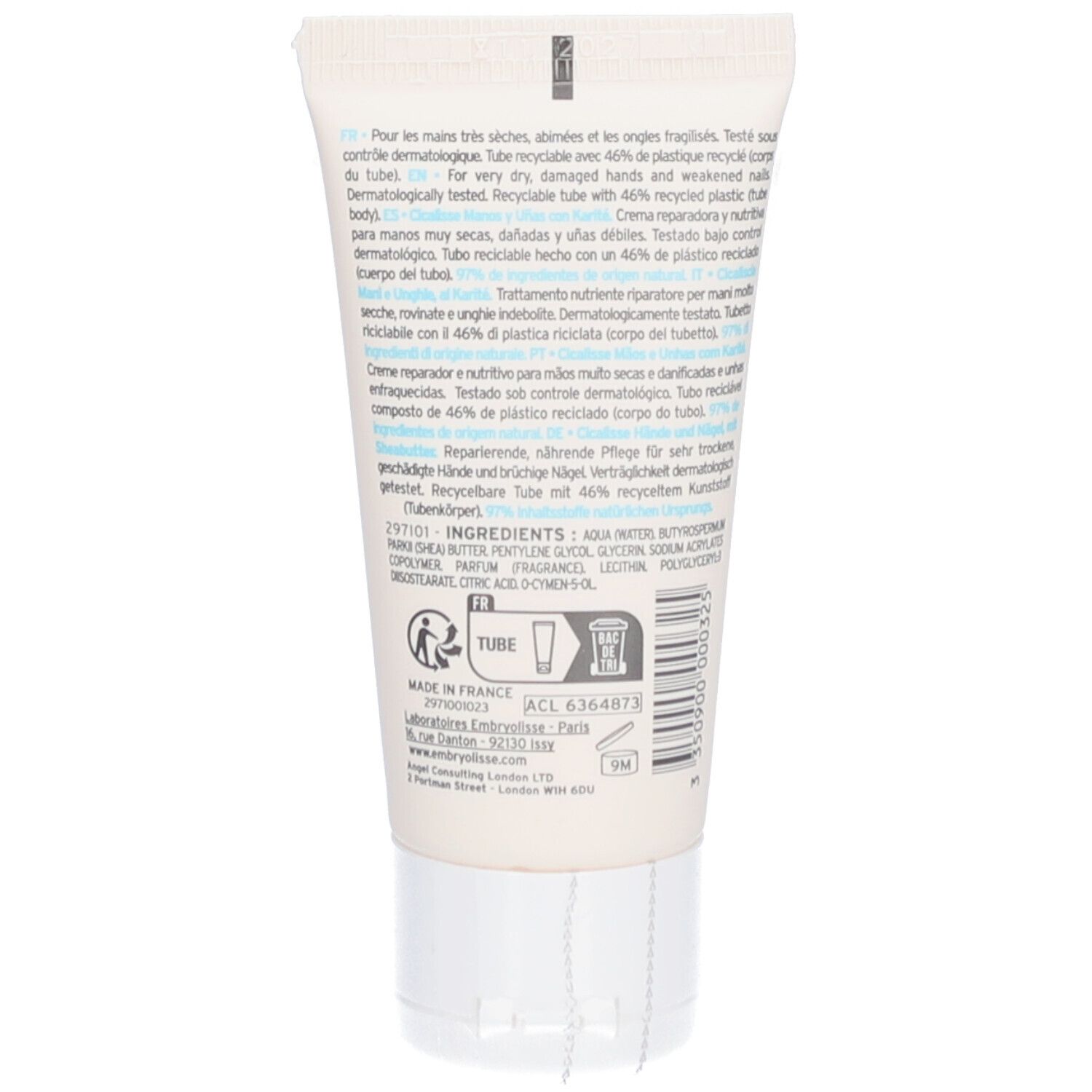 EMBRYOLISSE Cicalisse Mains et Ongles