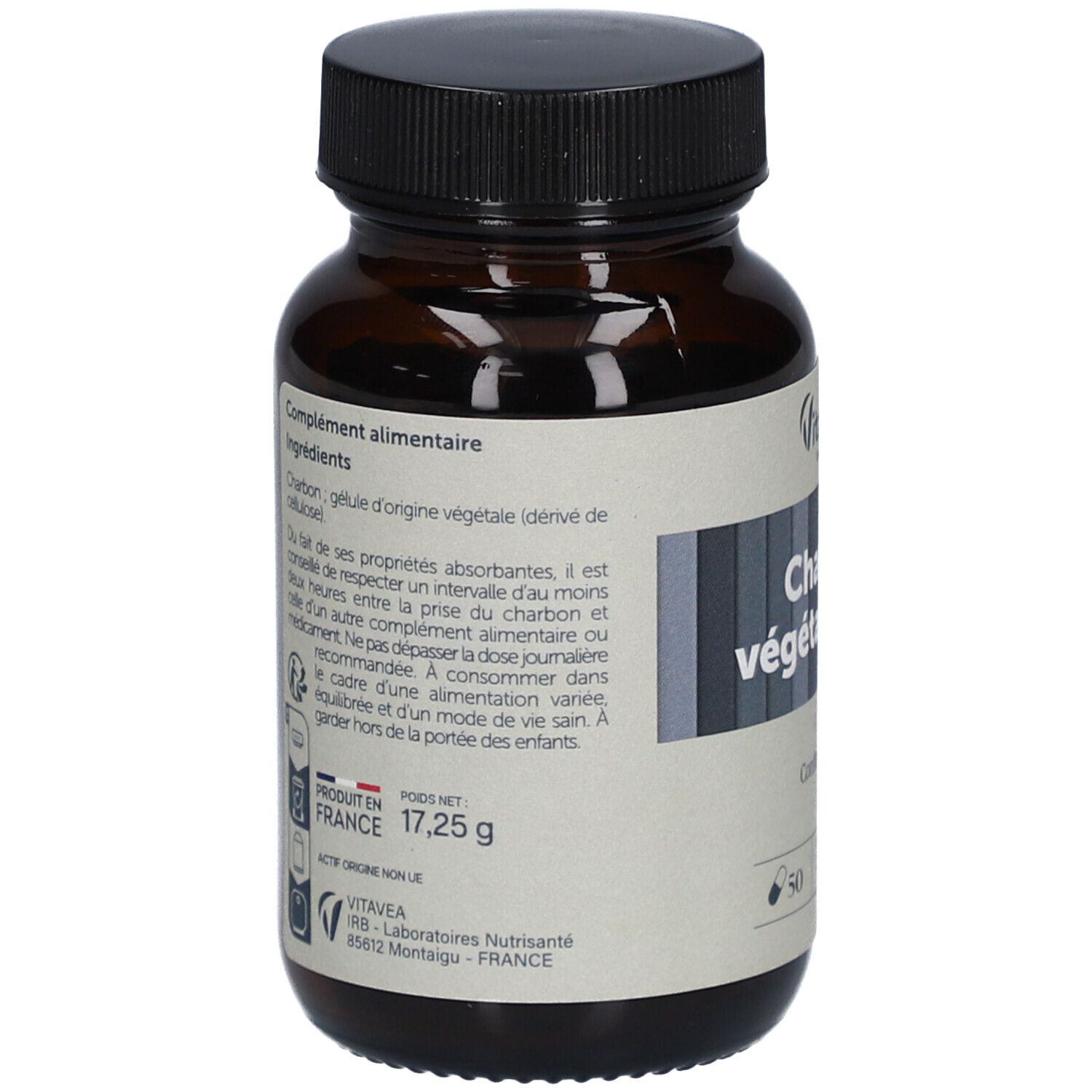 Vitavea Santé Charbon Végétal Activé confort digestif