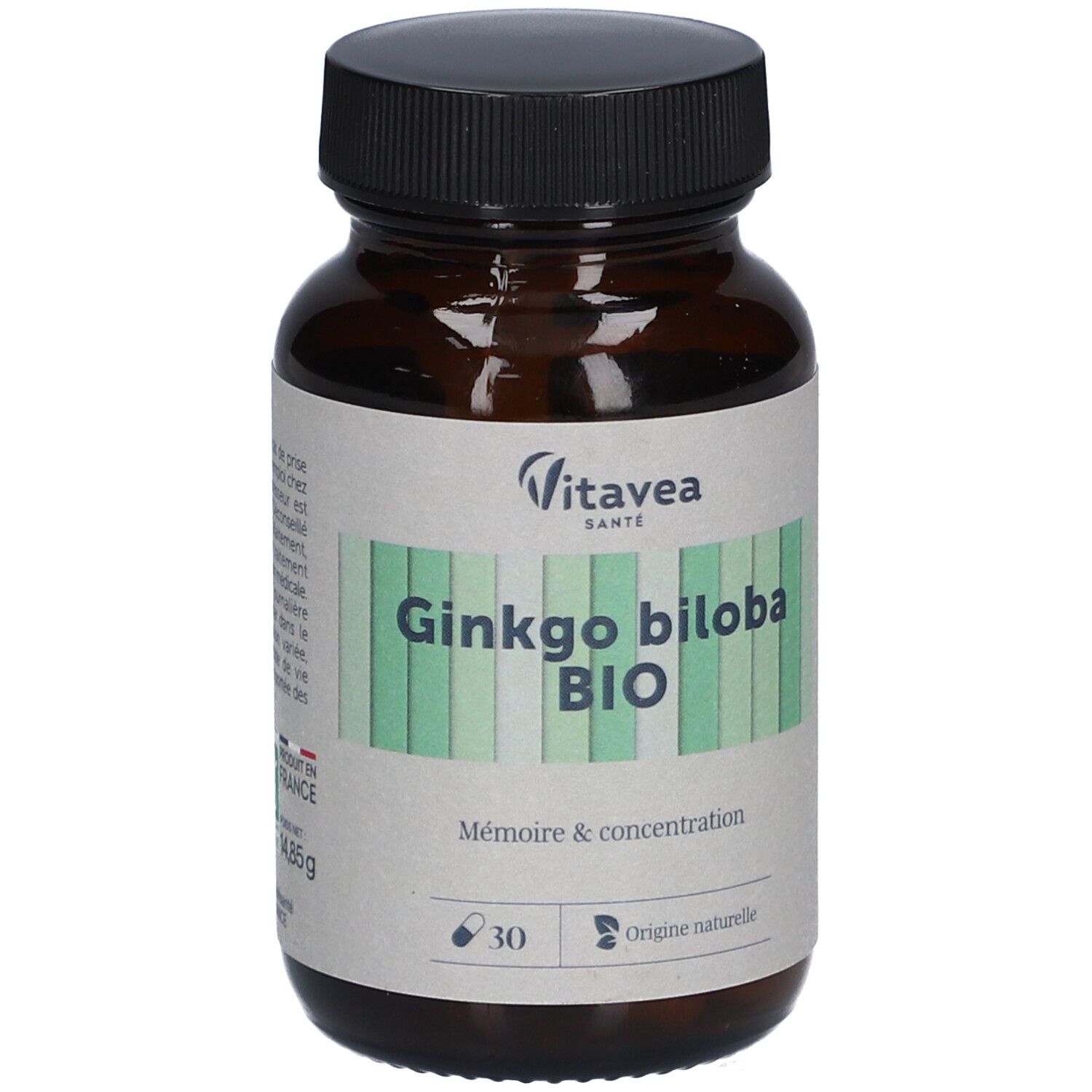 Vitavea Santé Ginkgo Biloba Bio mémoire & concentration