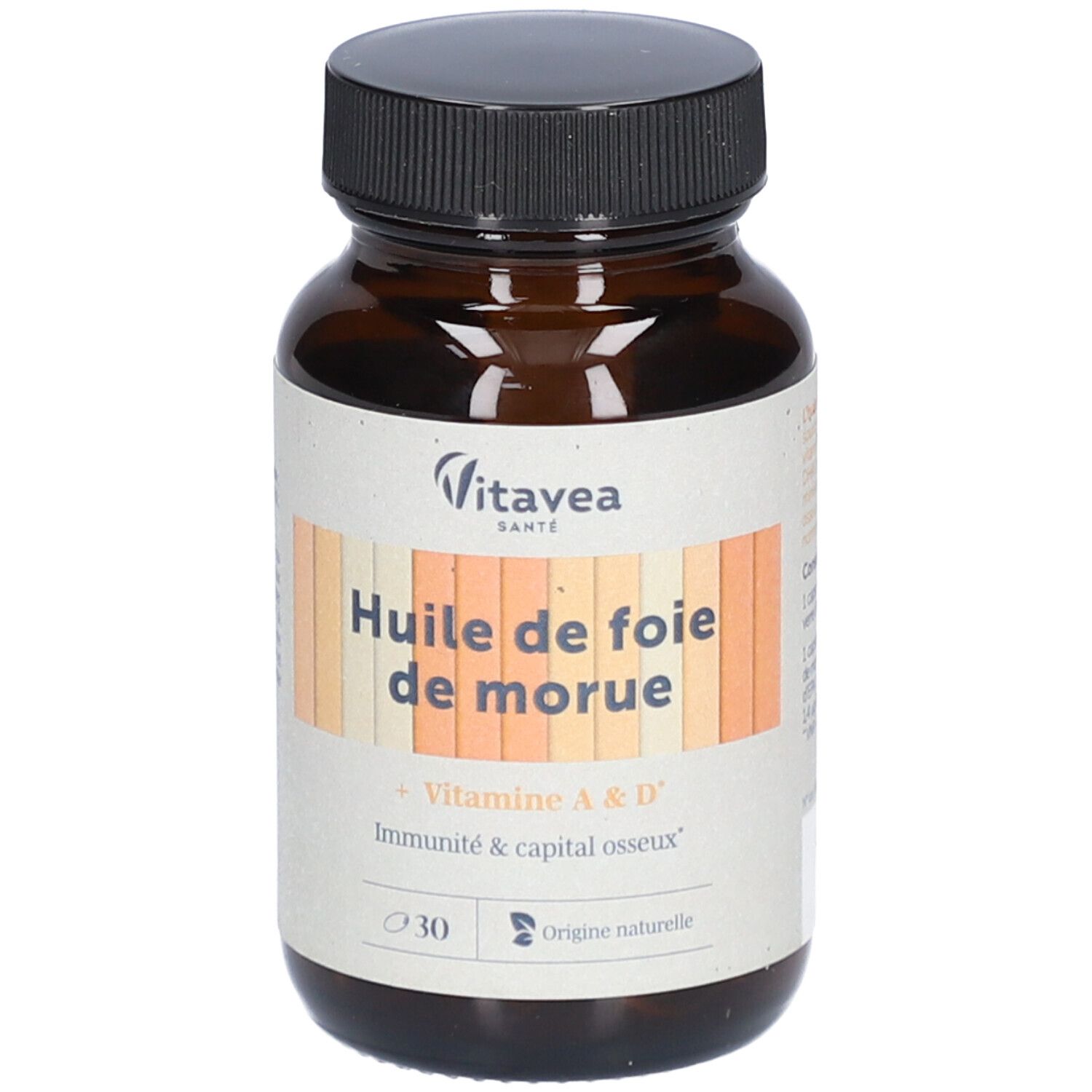 Vitavea Huile de foie de morue – Vitamines A & D