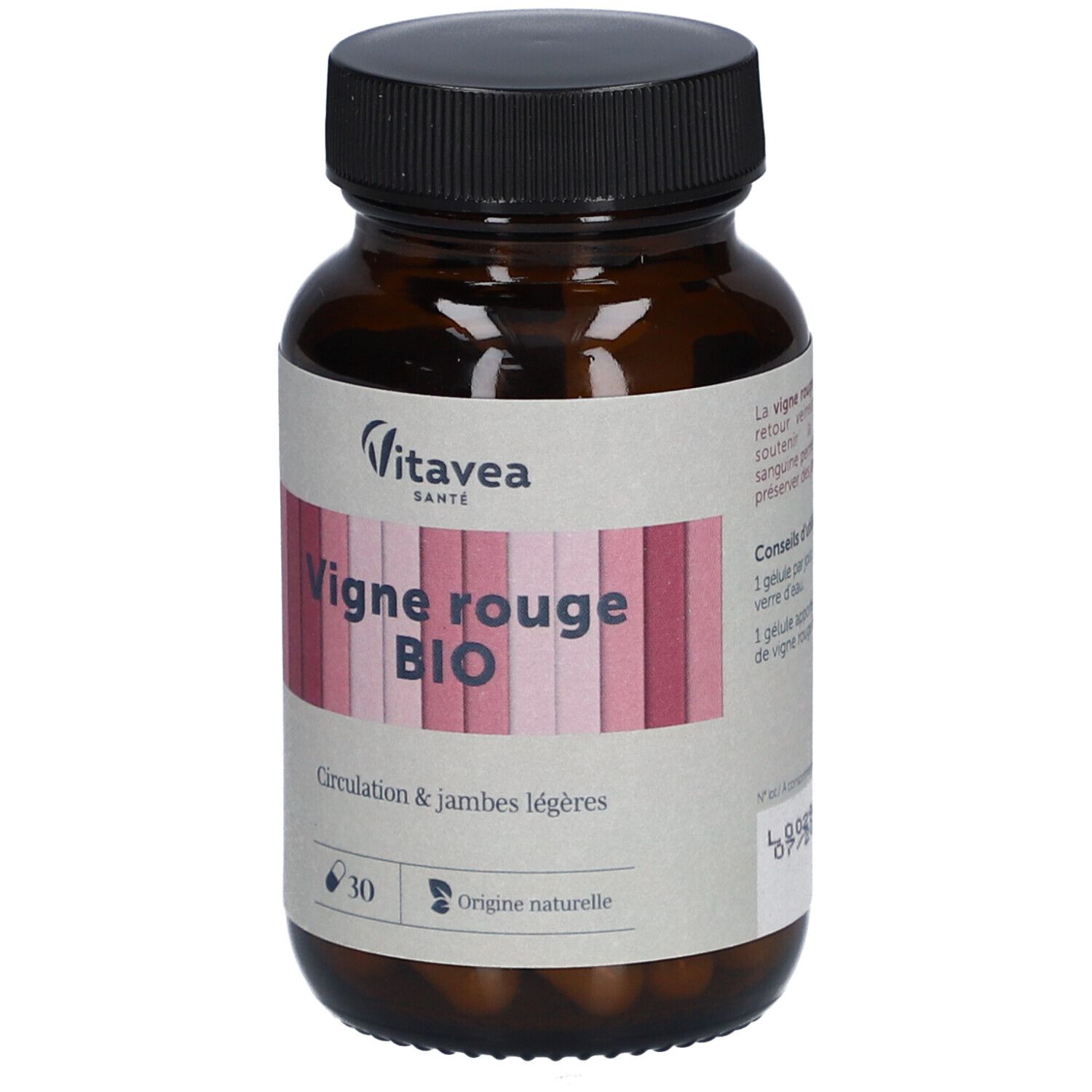 Vitavea Les Essentiels Bio Vigne Rouge circulation sanguine