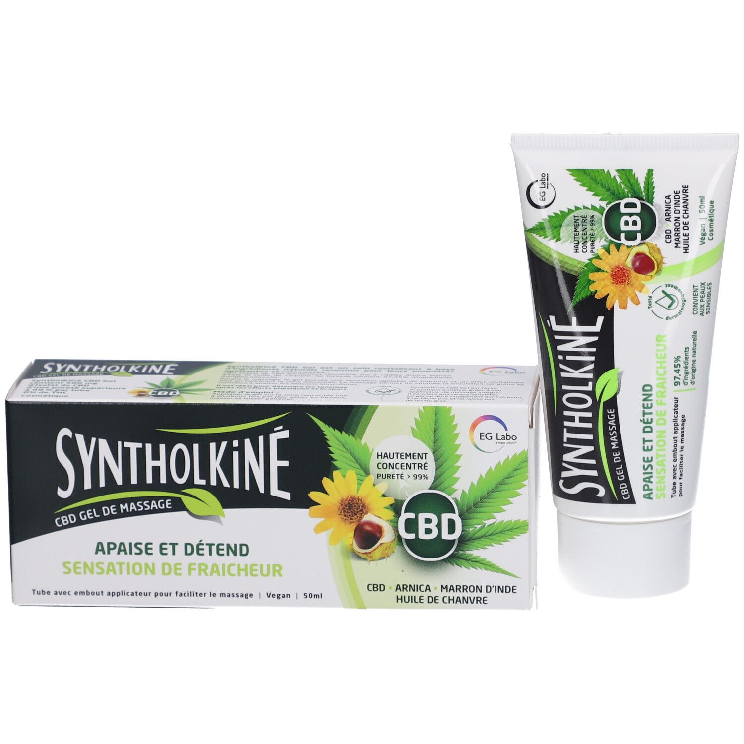 SyntholKiné CBD Gel de Massage