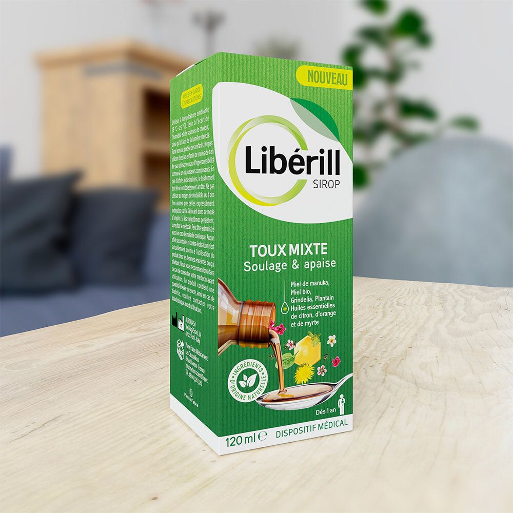LIBÉRILL sirop toux mixte 120 ml