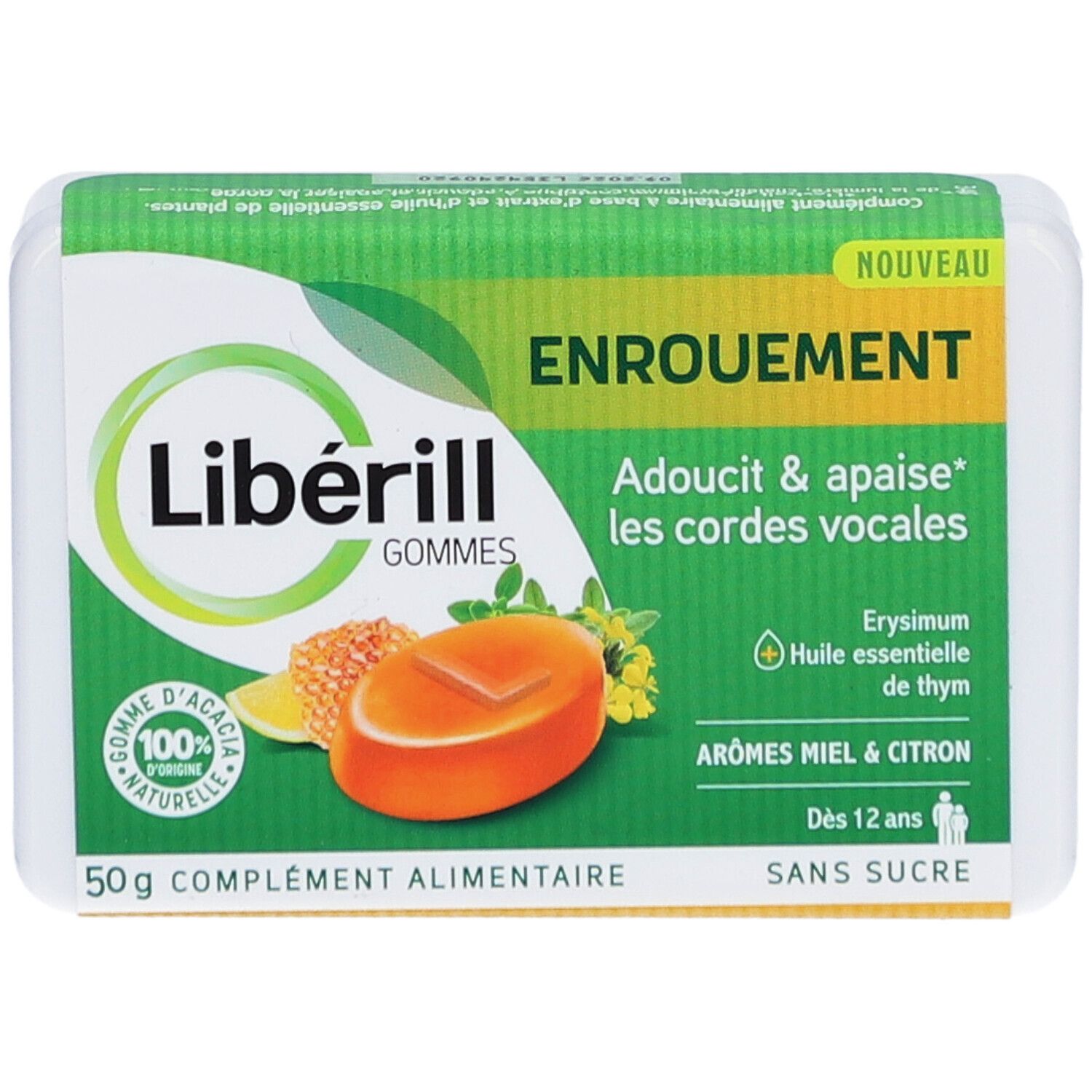 LIBERILL gommes enrouement