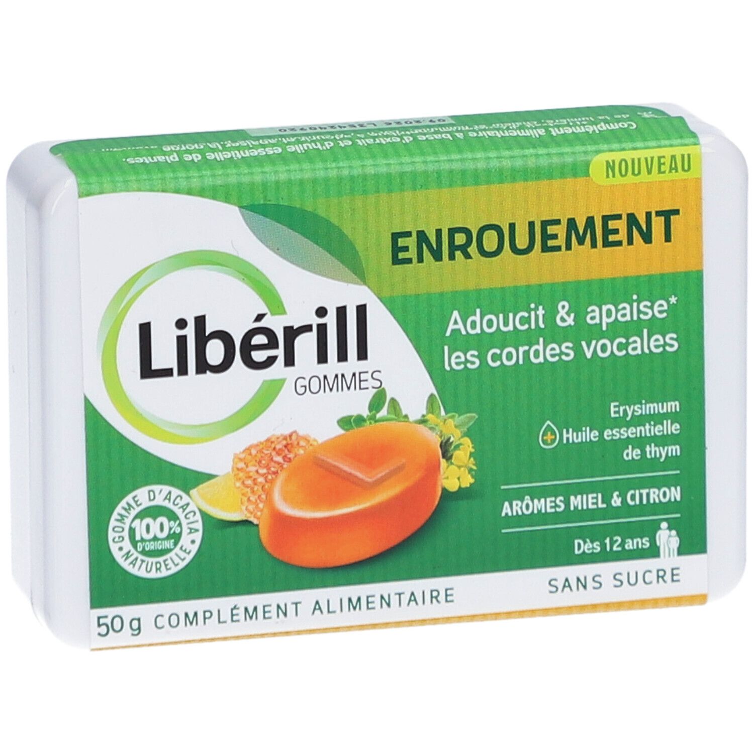 LIBERILL gommes enrouement
