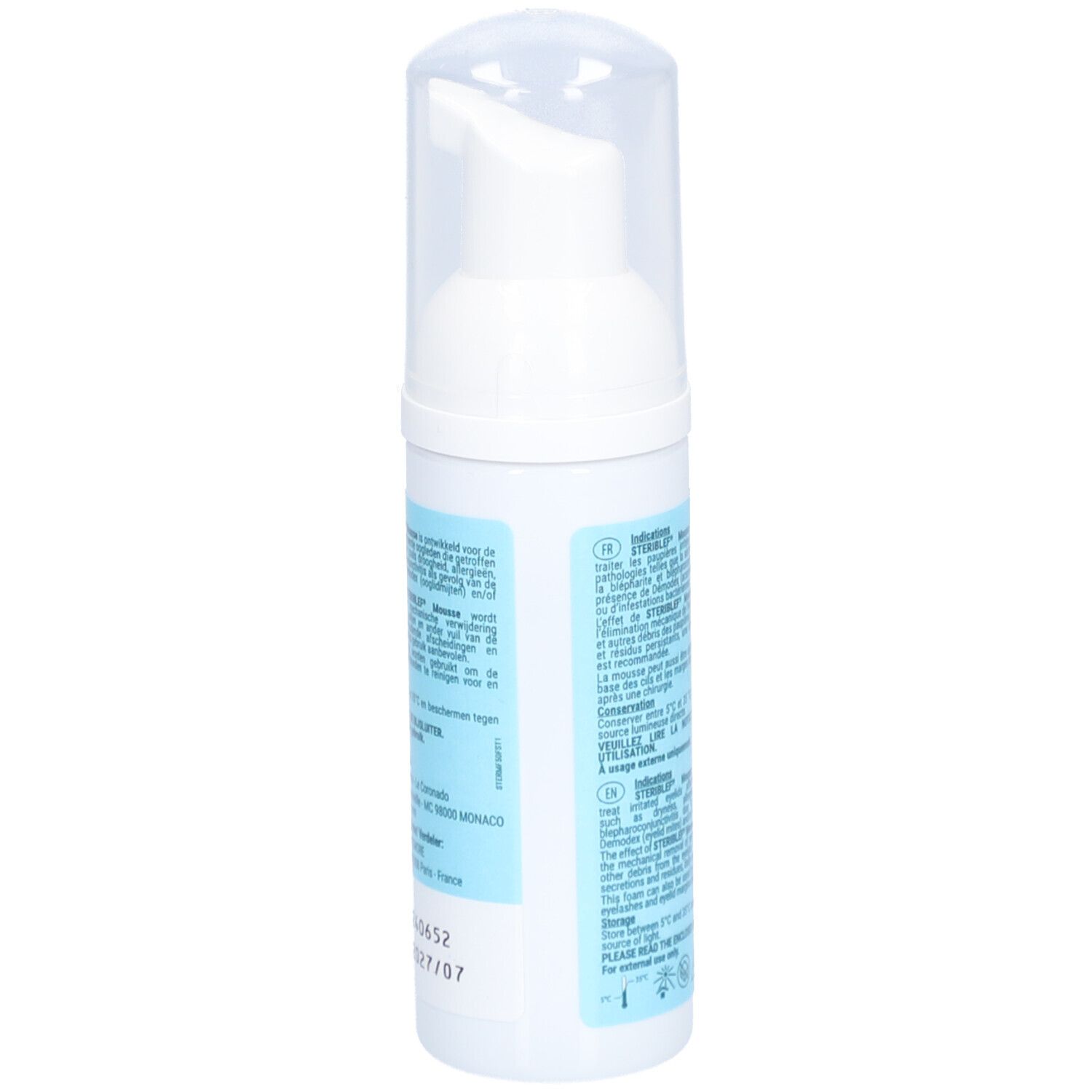 Densmore Steriblef Mousse Paupières nettoyante