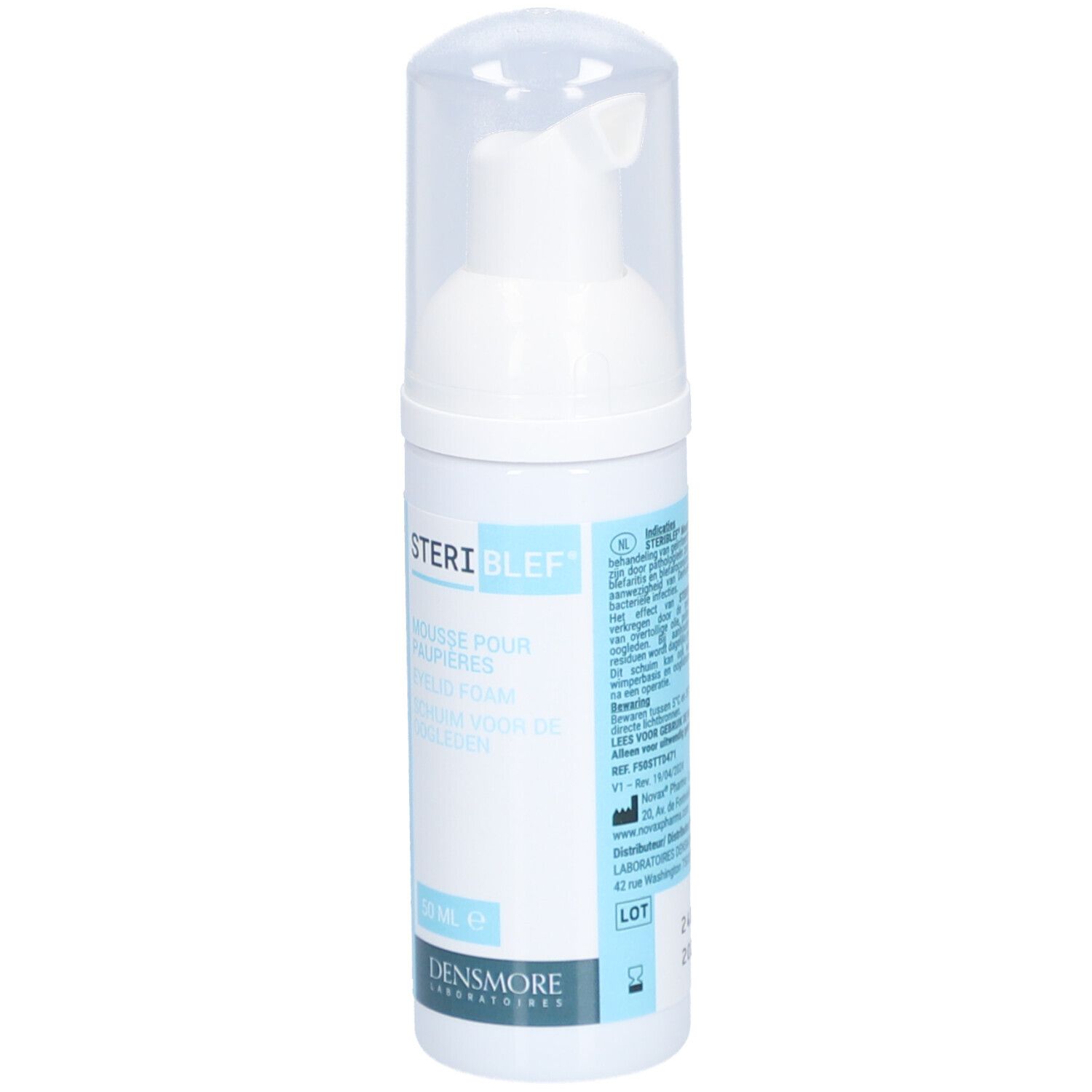 Densmore Steriblef Mousse Paupières nettoyante