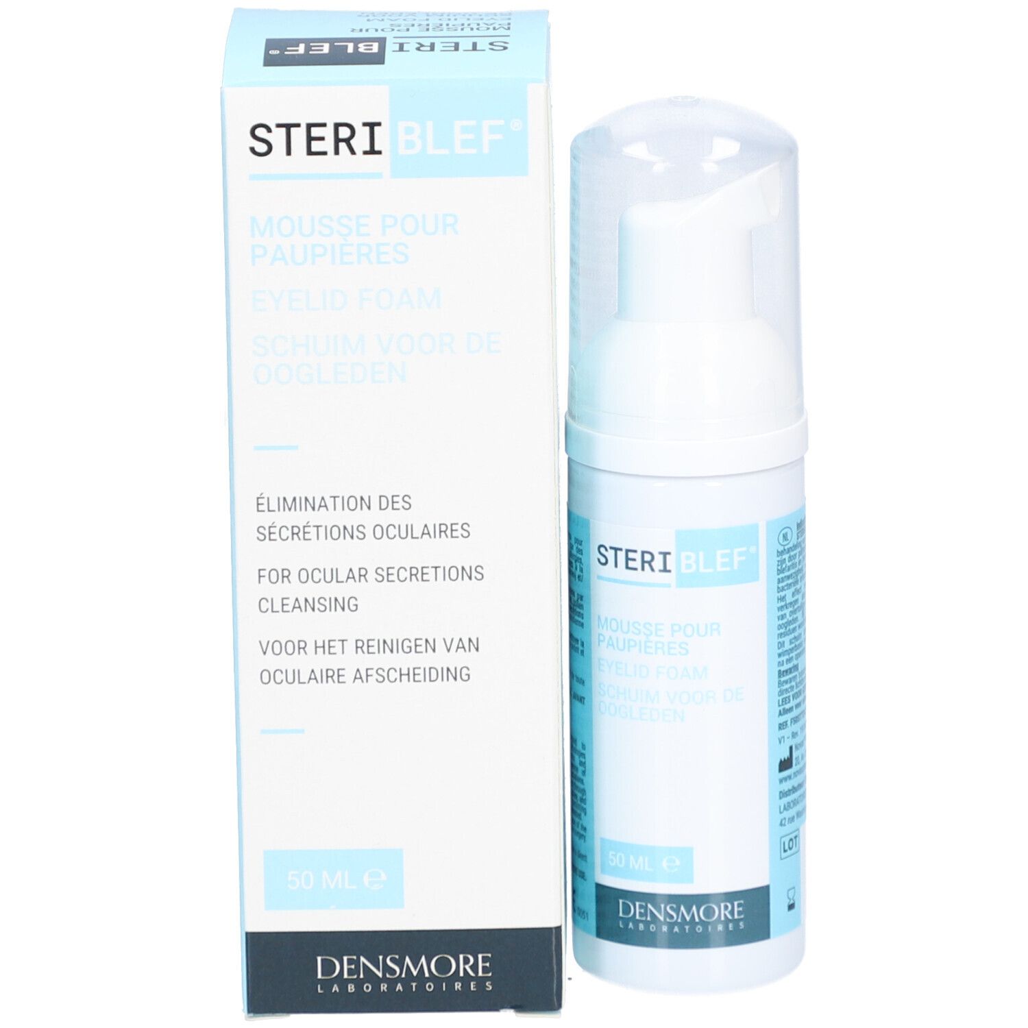 Densmore Steriblef Mousse Paupières nettoyante