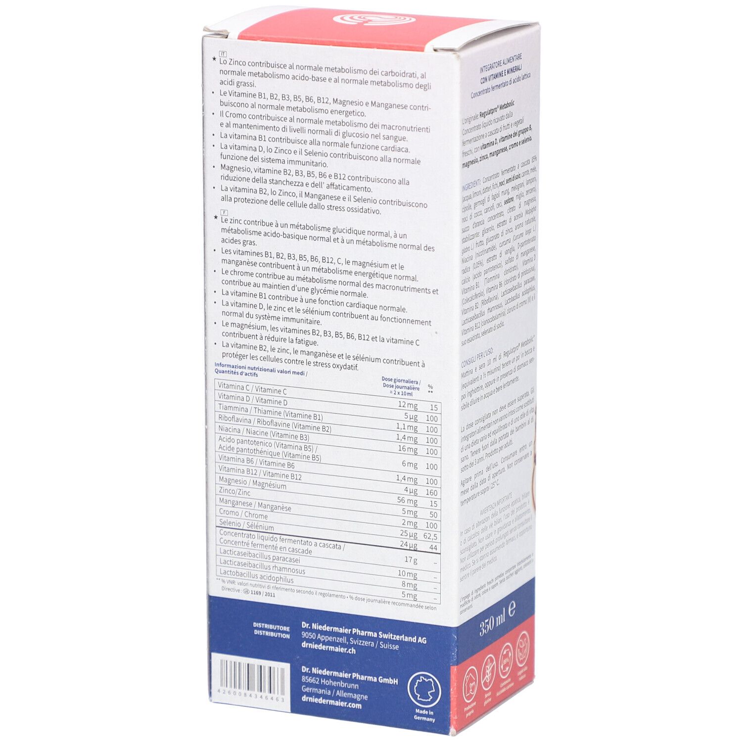 Dr Niedermaier Regulatpro Metabolic