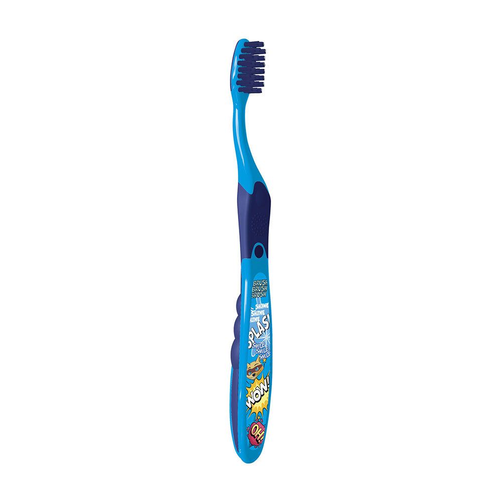 Elgydium Junior 7/12 Ans - Brosse à Dents Enfant Bad Racoon