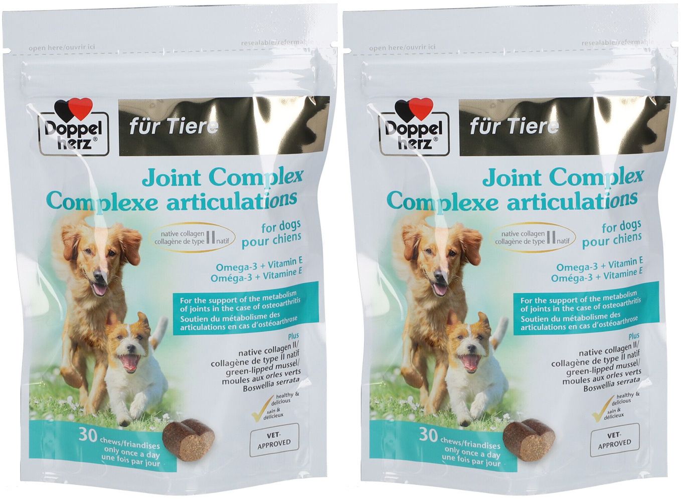 Doppelherz® Animaux Complexe articulations pour chiens