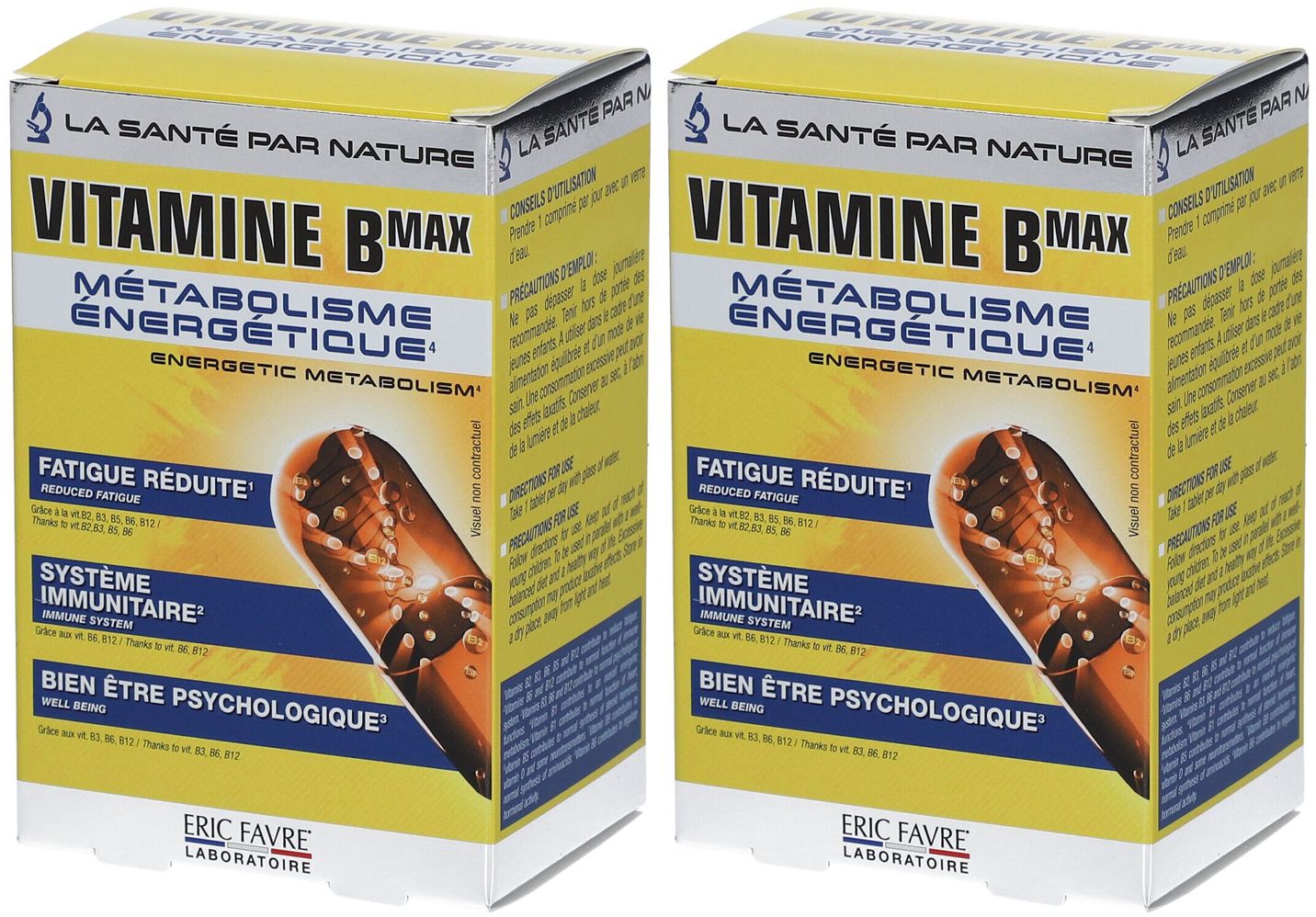 ERIC FAVRE Vitamines B max - Métabolisme énergétique