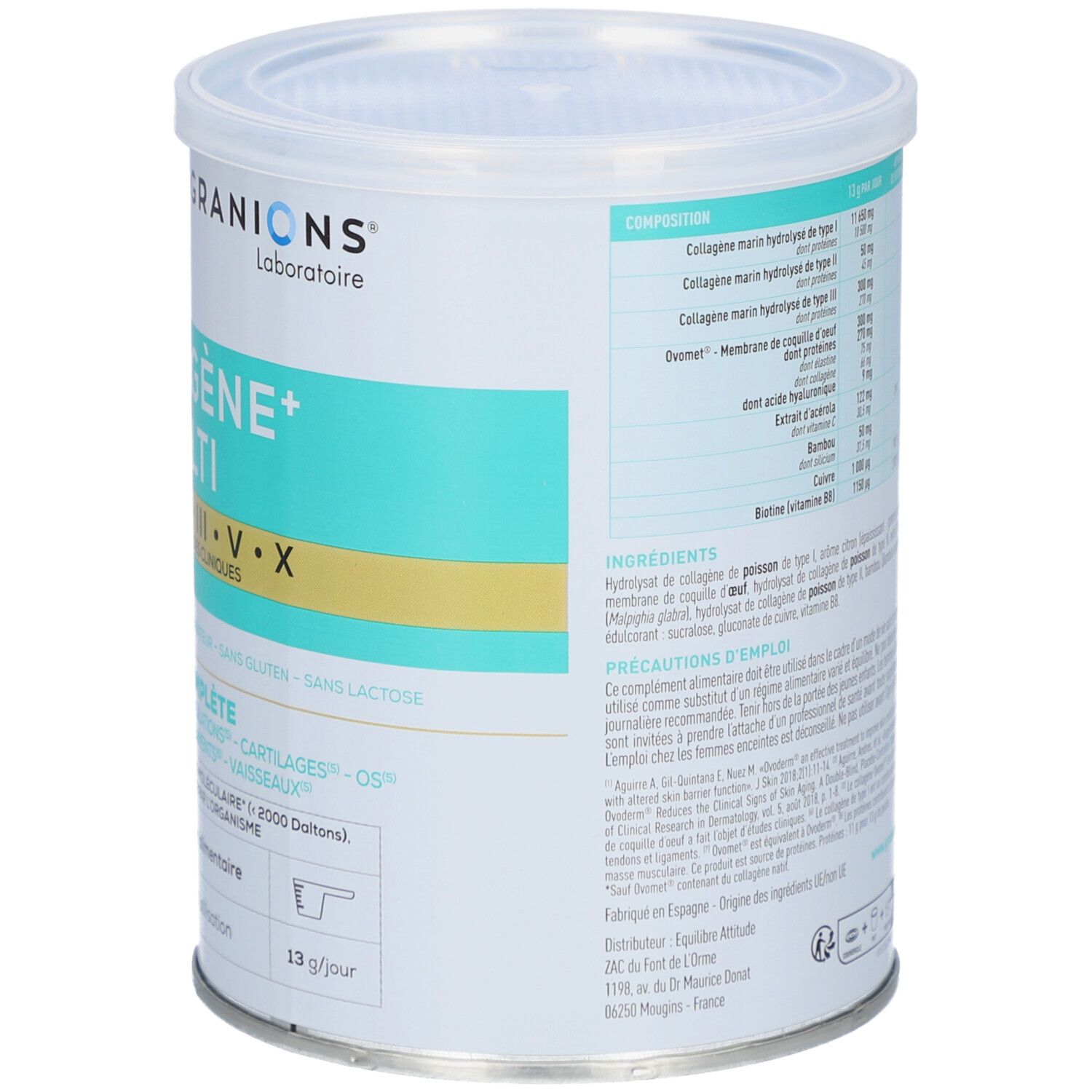 GRANIONS Collagène + Multi