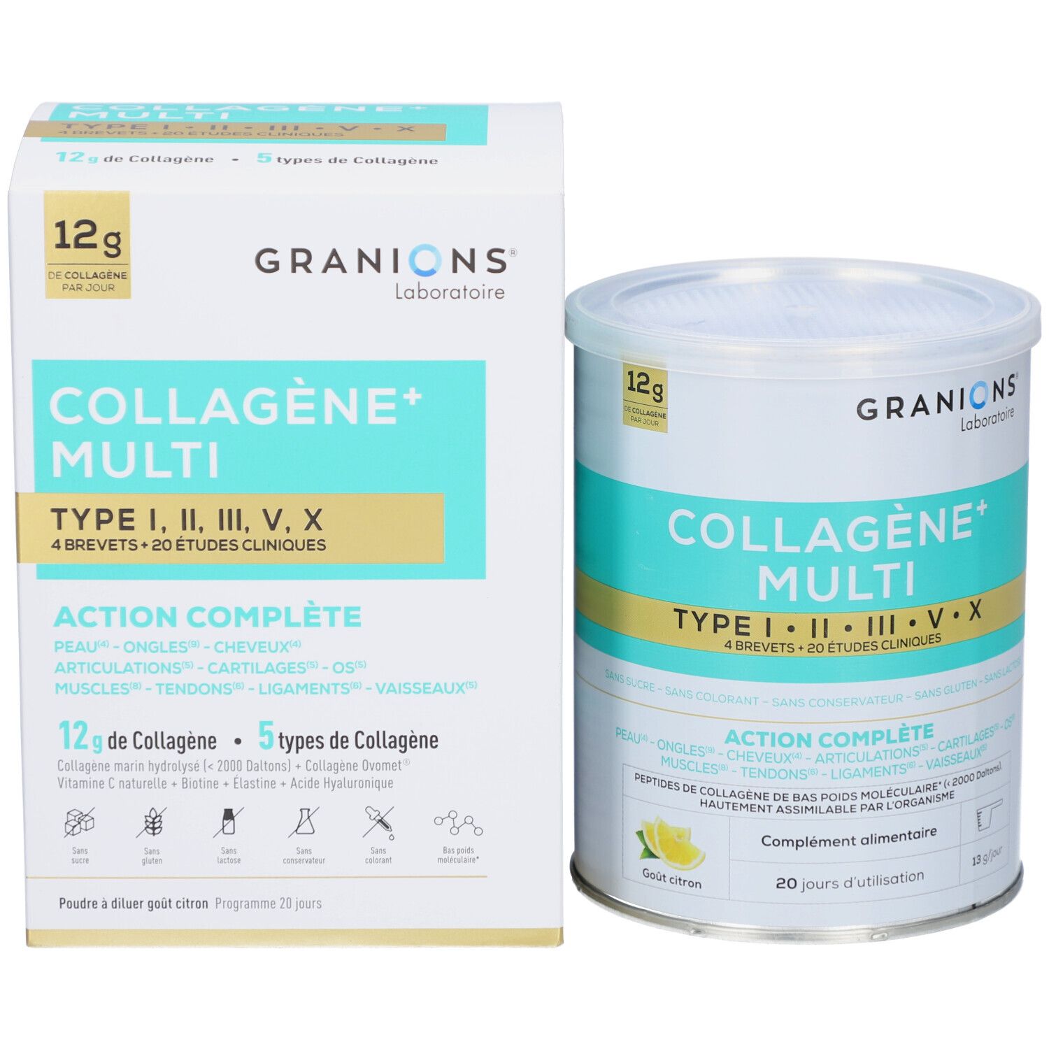 GRANIONS Collagène + Multi