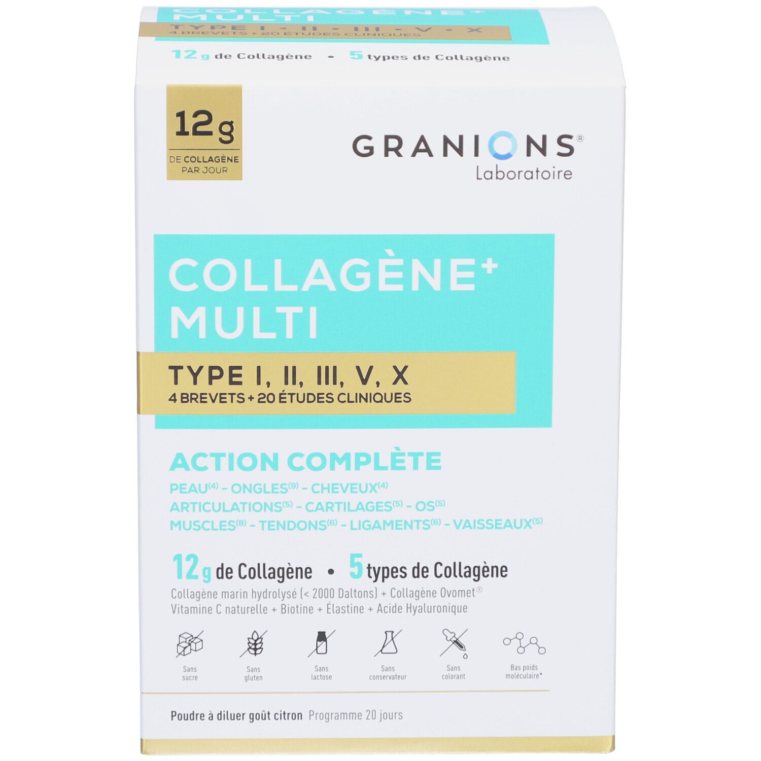 GRANIONS Collagène + Multi