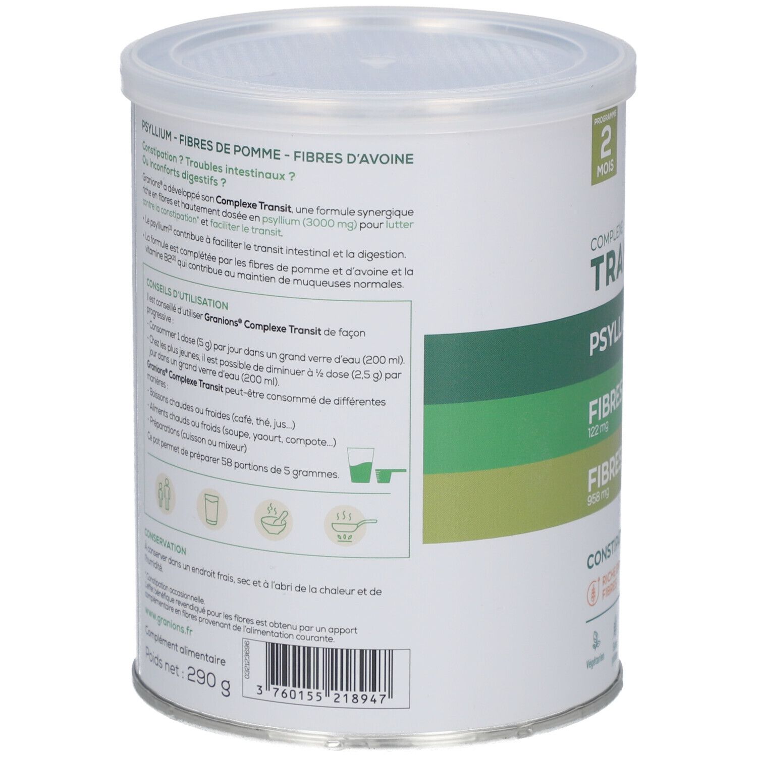 GRANIONS Complexe Transit