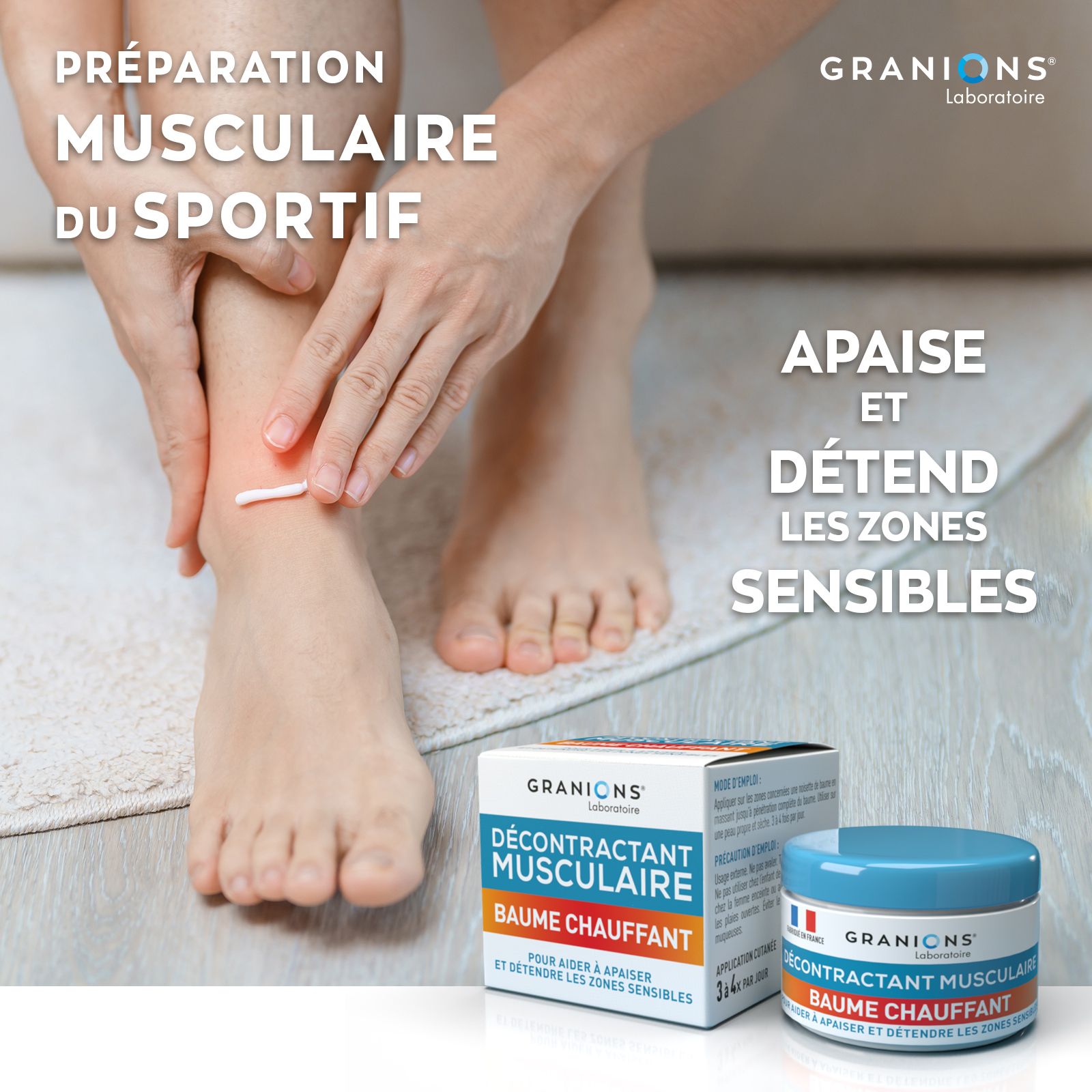 GRANIONS DECONT MUSCUL BAUME CHAUF
