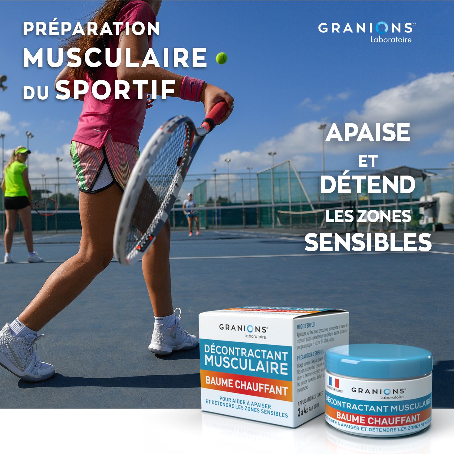 GRANIONS DECONT MUSCUL BAUME CHAUF