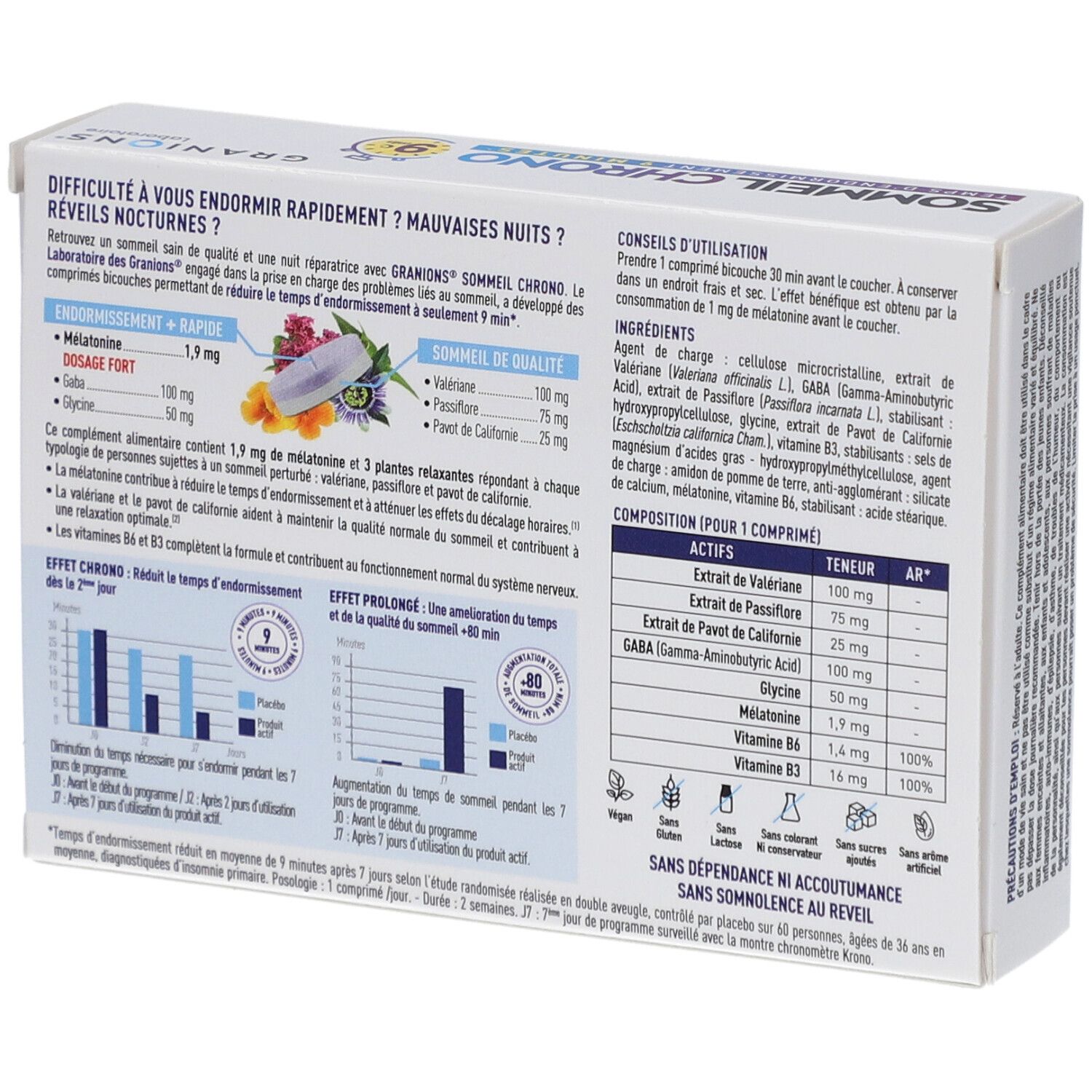 GRANIONS Sommeil Chrono