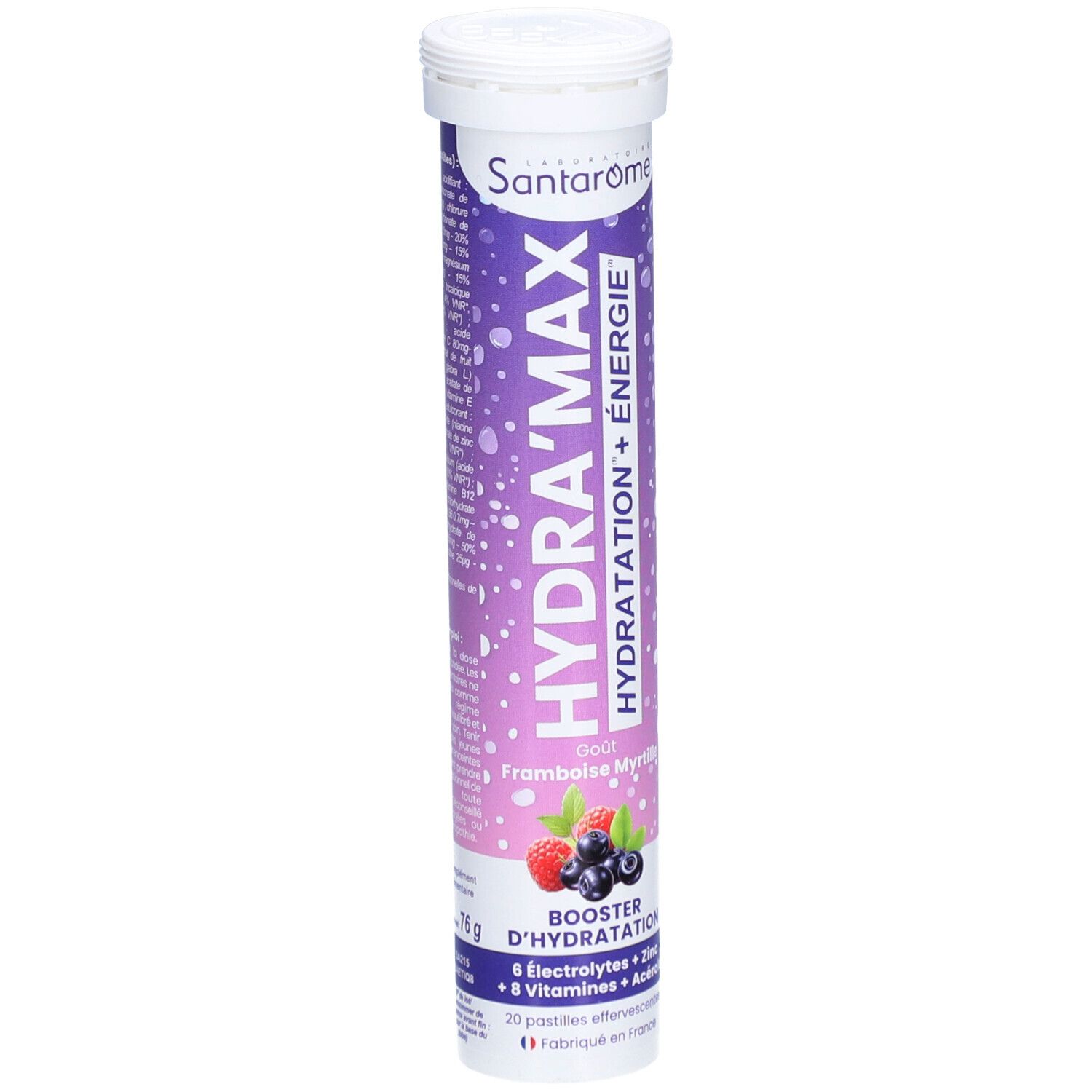 Santarome Hydra'Max Booster d’Hydratation Framboise Myrtille