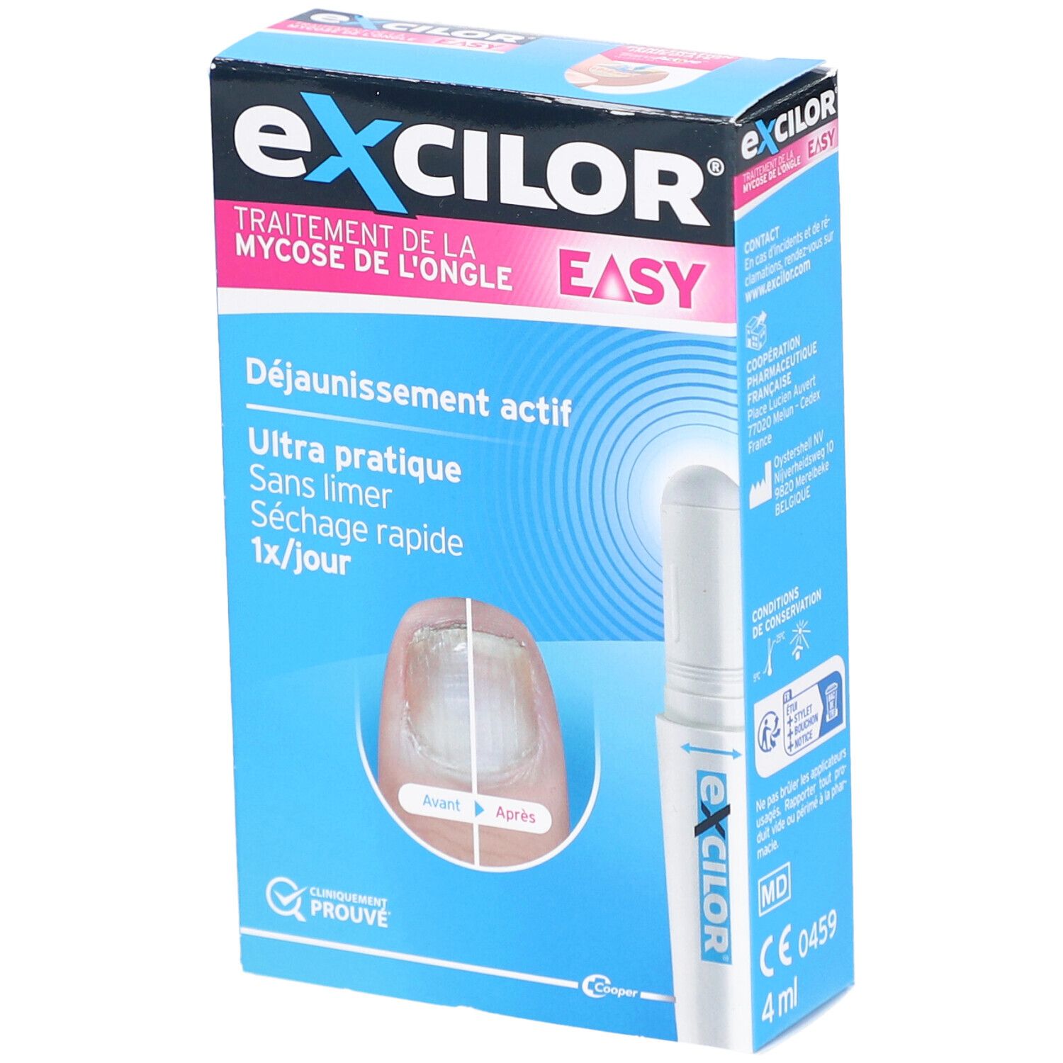 EXCILOR EASY Traitement de la Mycose de l'ongle