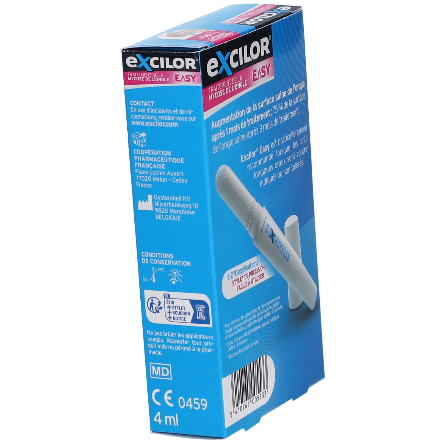 EXCILOR EASY Traitement de la Mycose de l'ongle