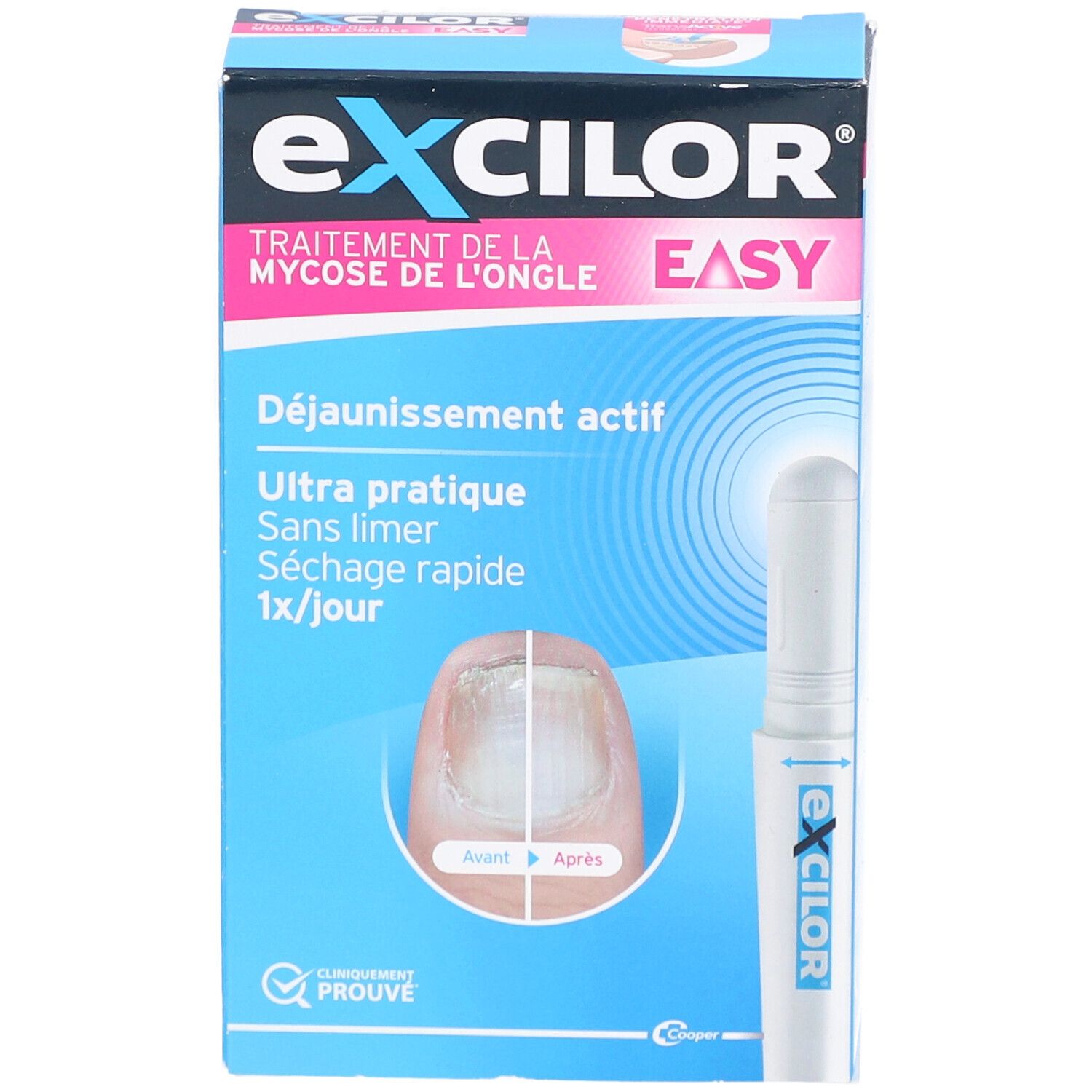 EXCILOR EASY Traitement de la Mycose de l'ongle