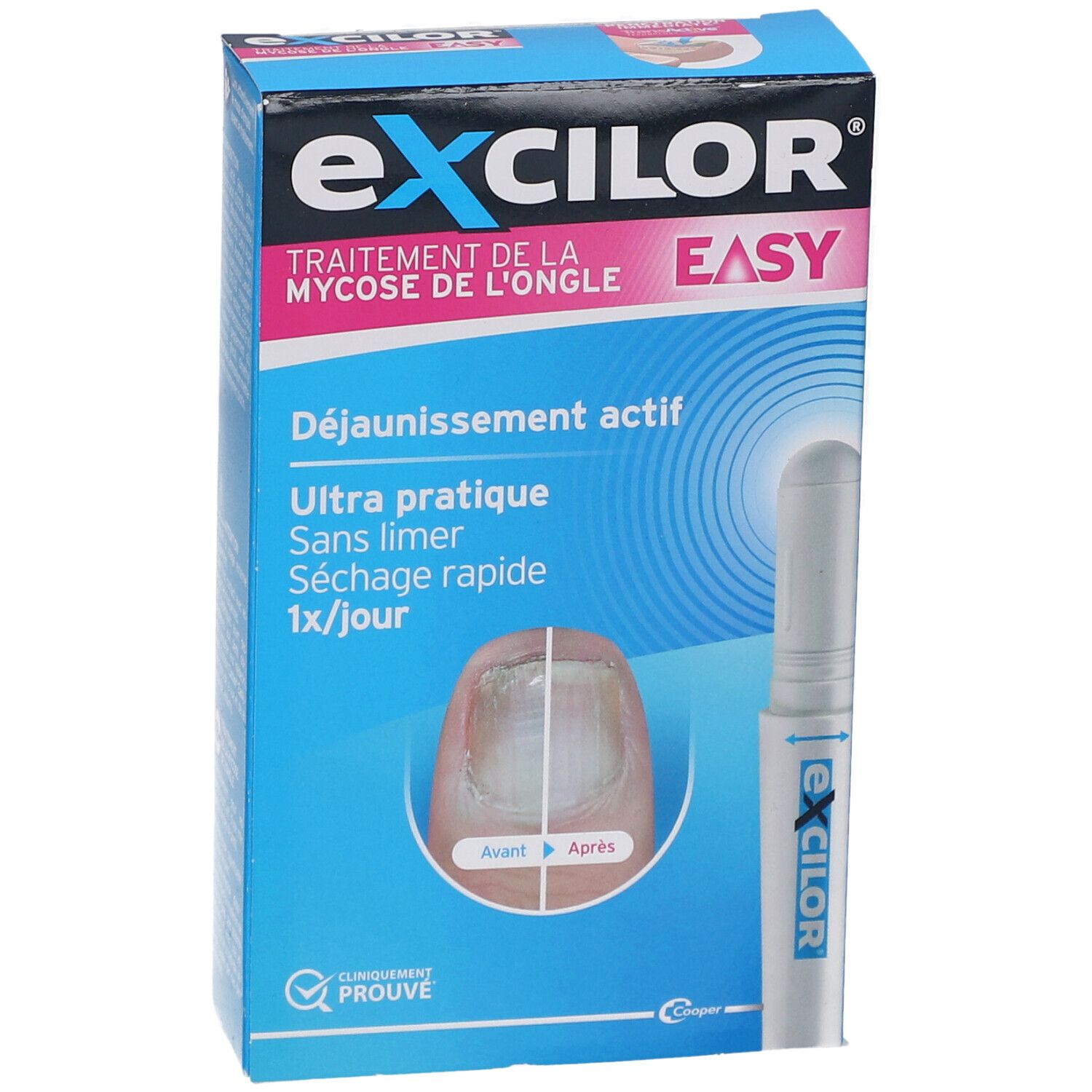EXCILOR EASY Traitement de la Mycose de l'ongle