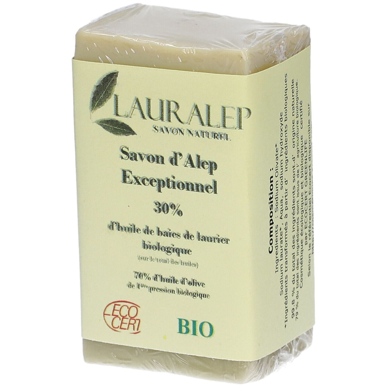 LAURALEP Savon d'Alep Exceptionnel